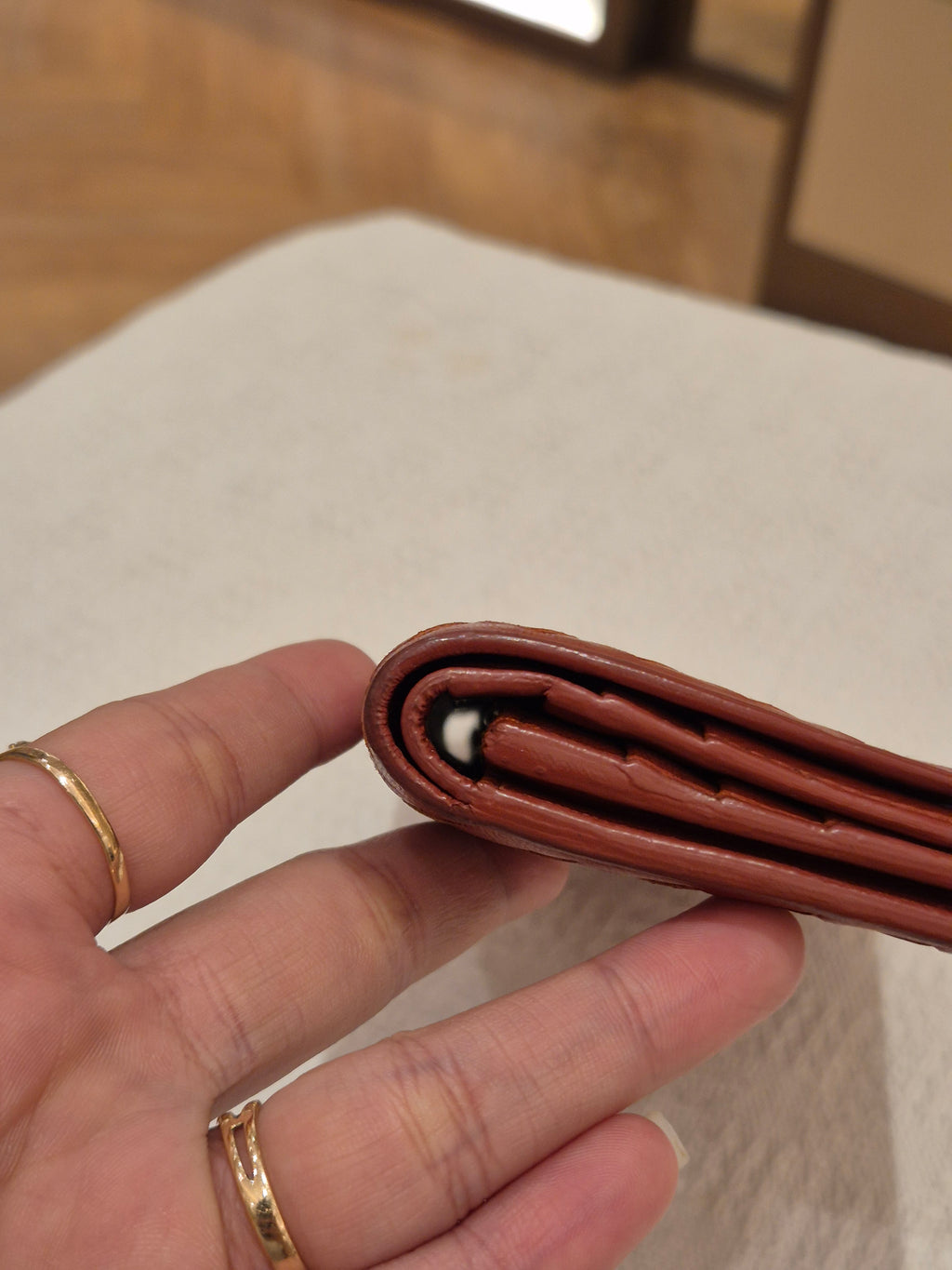 Bottega Veneta Long Wallet Interciato