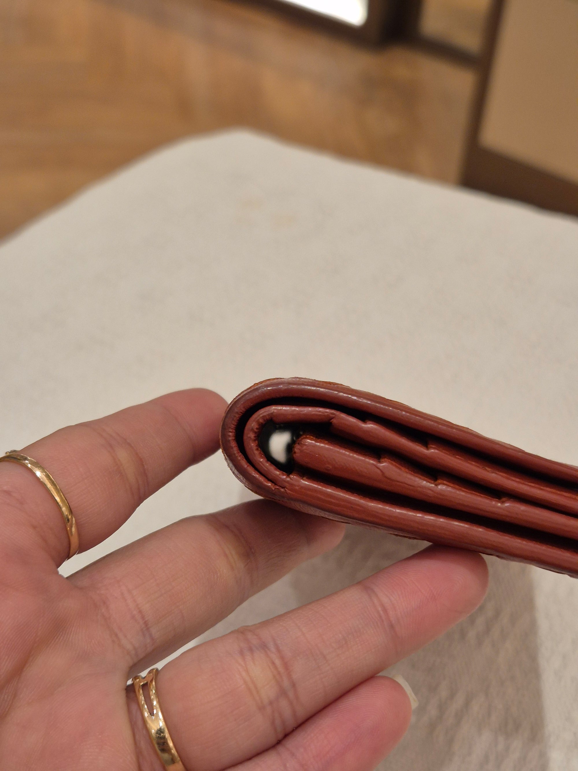 Bottega Veneta Long Wallet Interciato