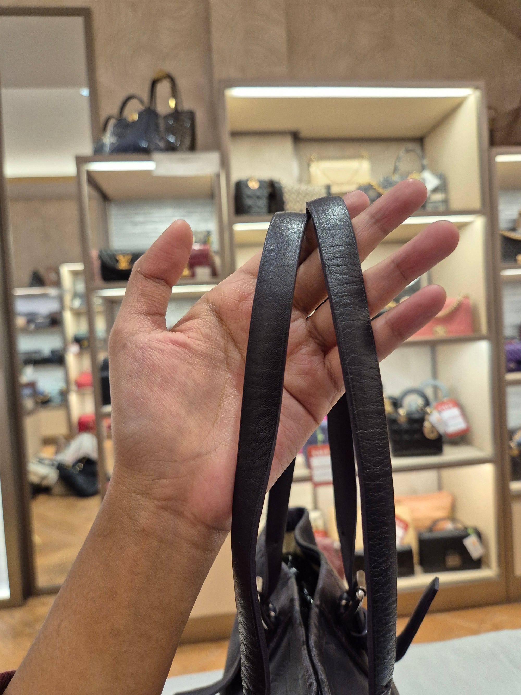 Longchamp Tote Bag Logo Embossed