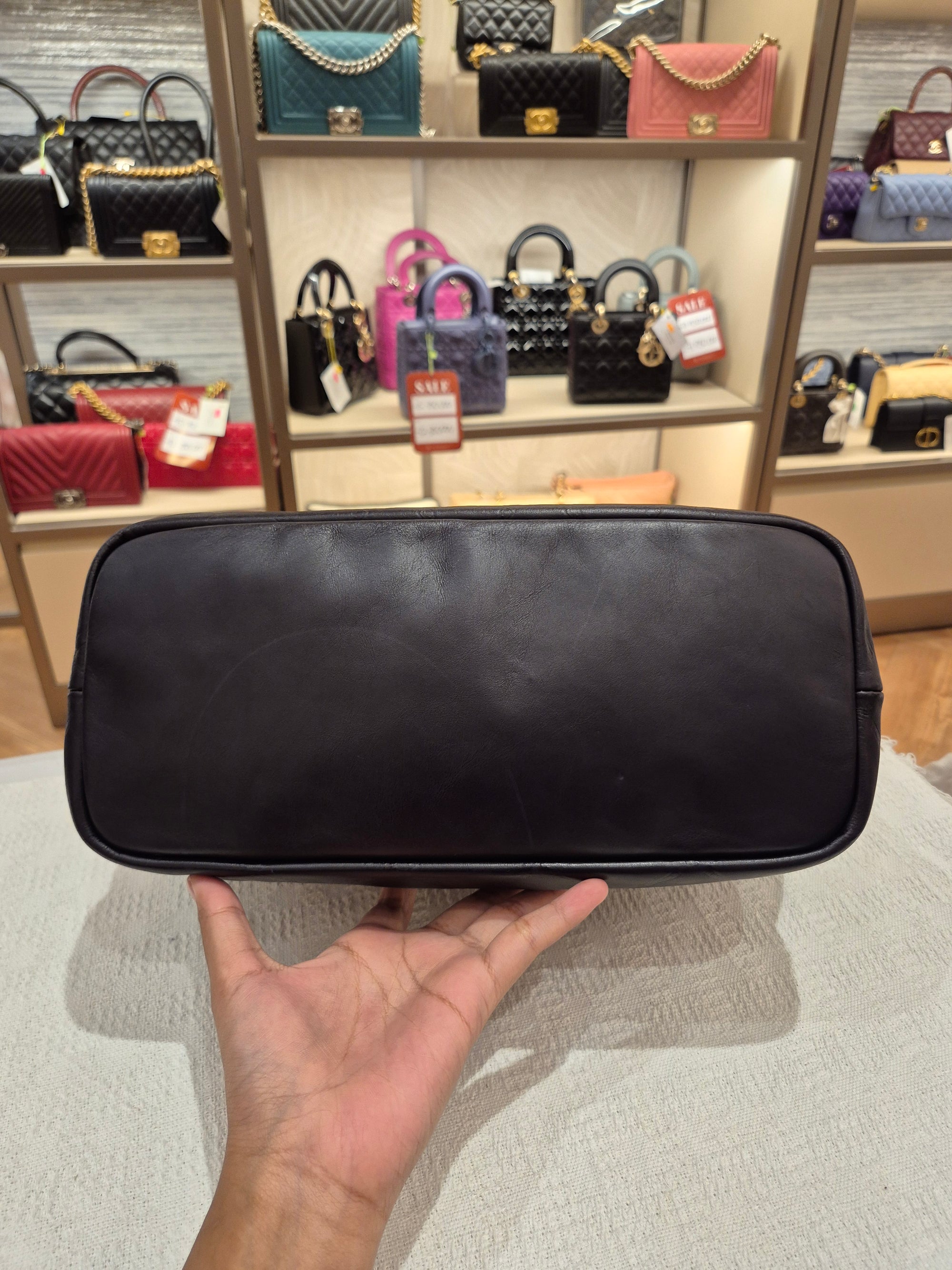 Longchamp Tote Bag Logo Embossed