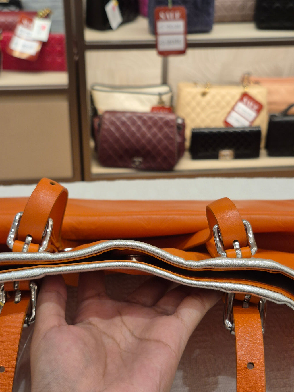 Longchamp Tote Bag Logo Embossed
