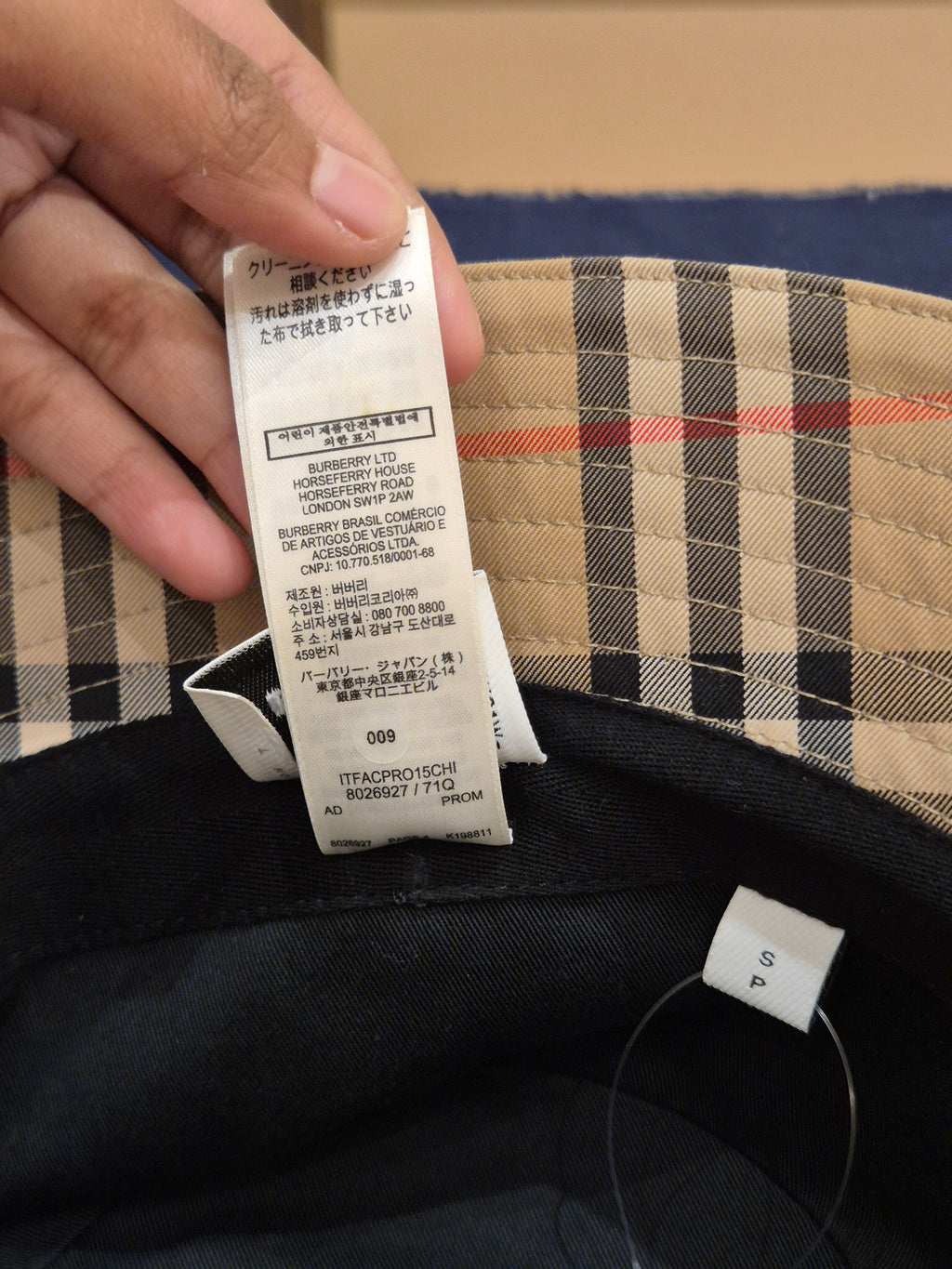 Burberry Bucket Hat