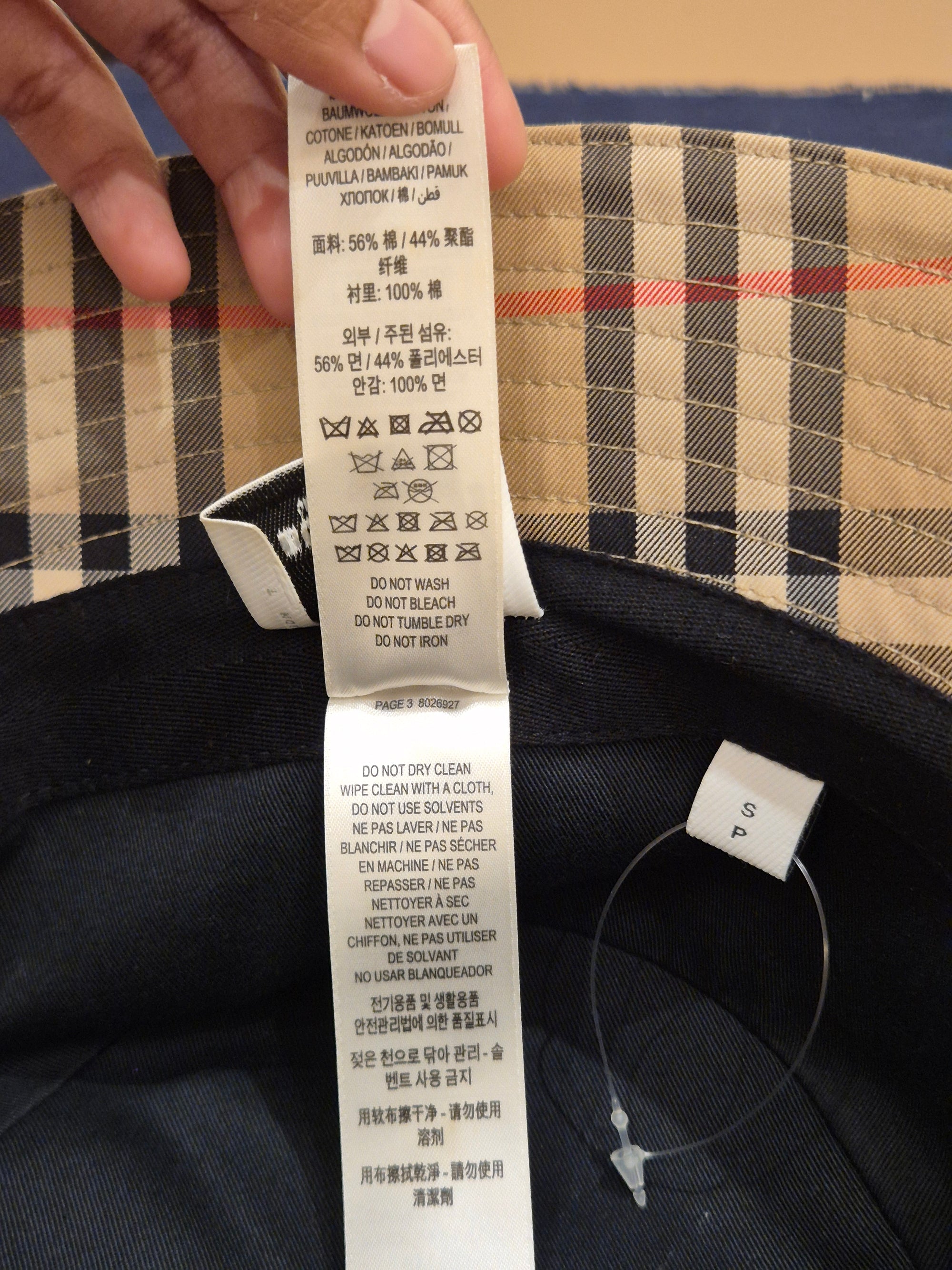 Burberry Bucket Hat