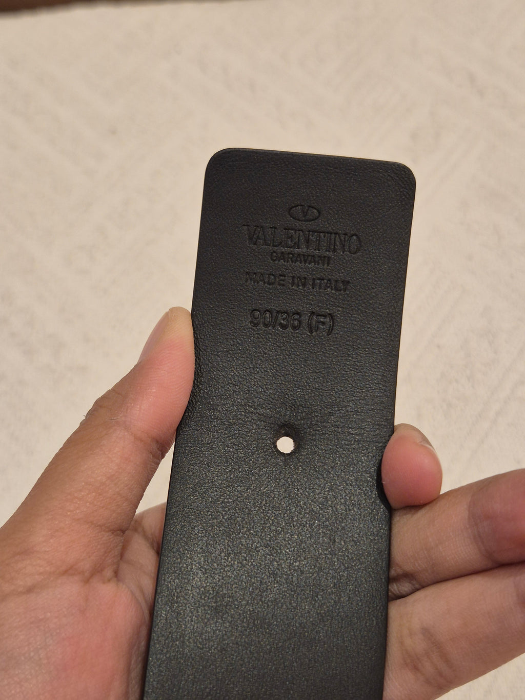 Valentino Belt V Logo