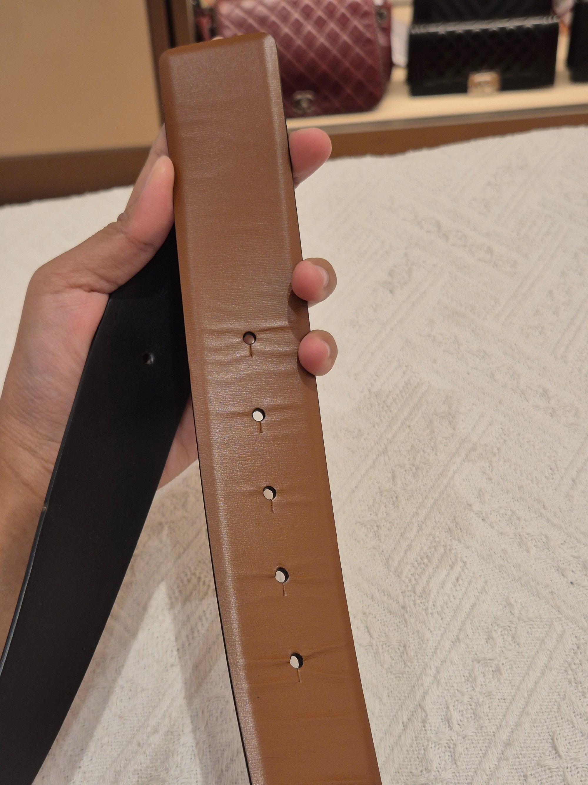 Valentino Belt V Logo