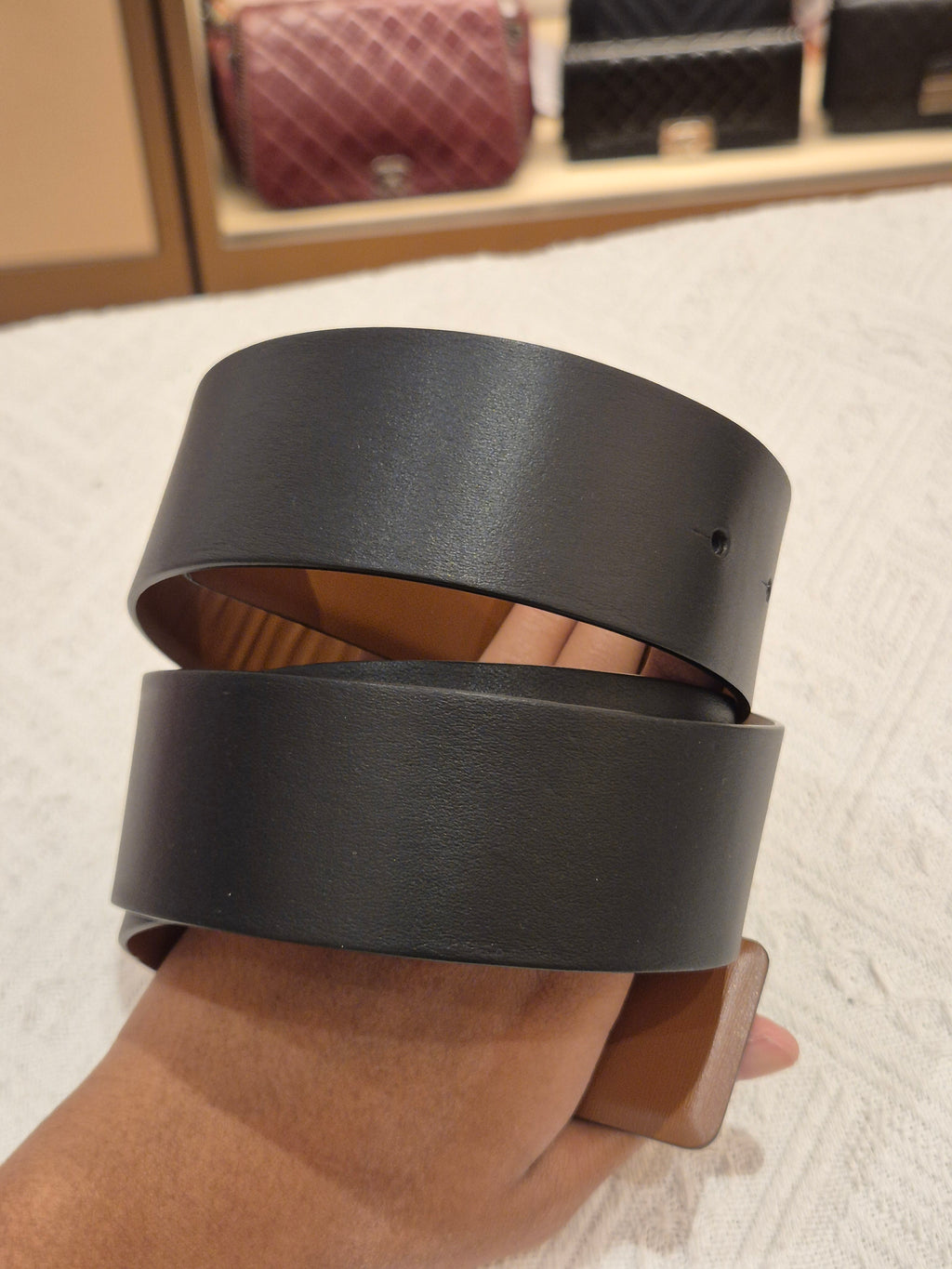 Valentino Belt V Logo
