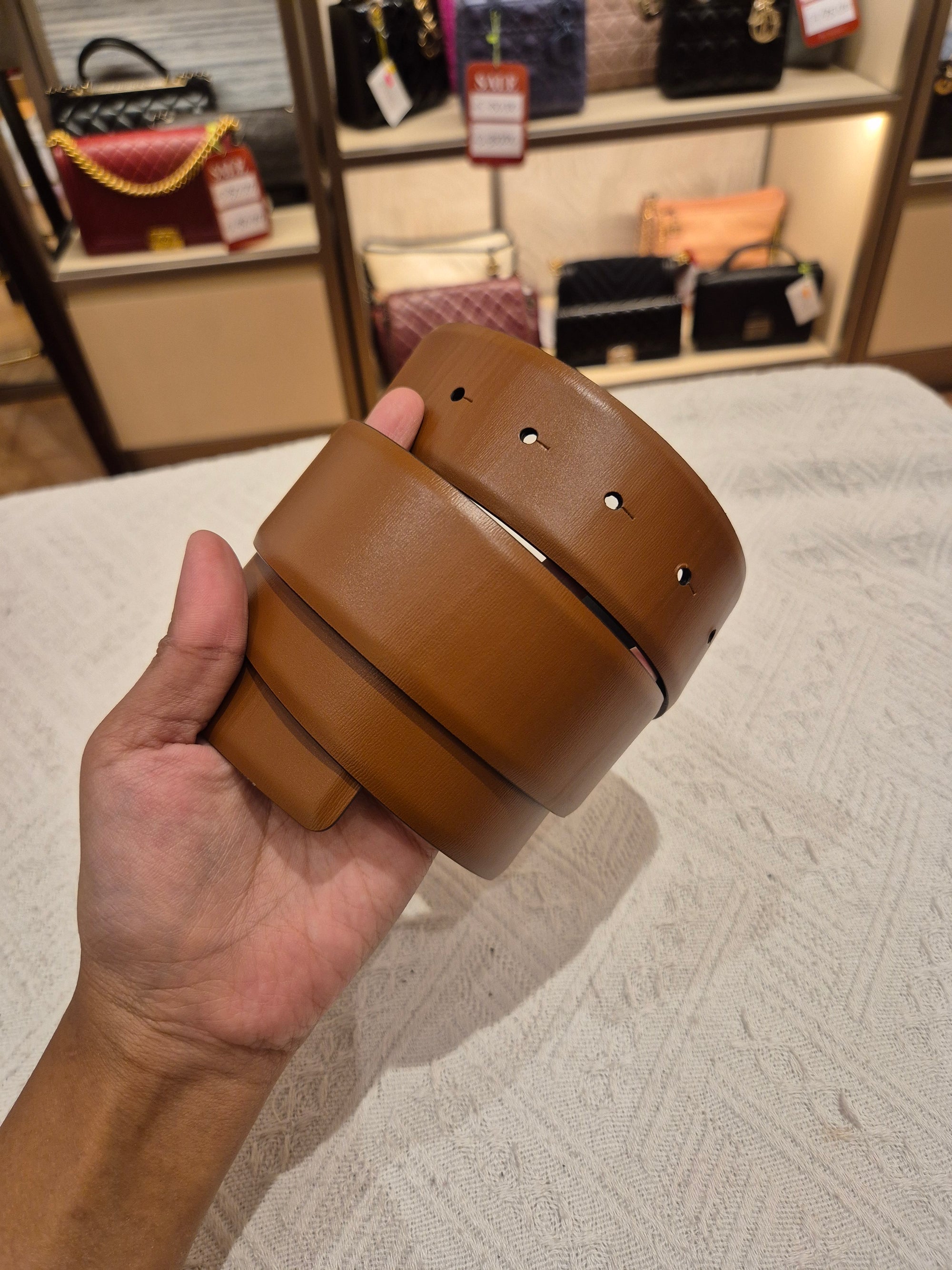 Valentino Belt V Logo