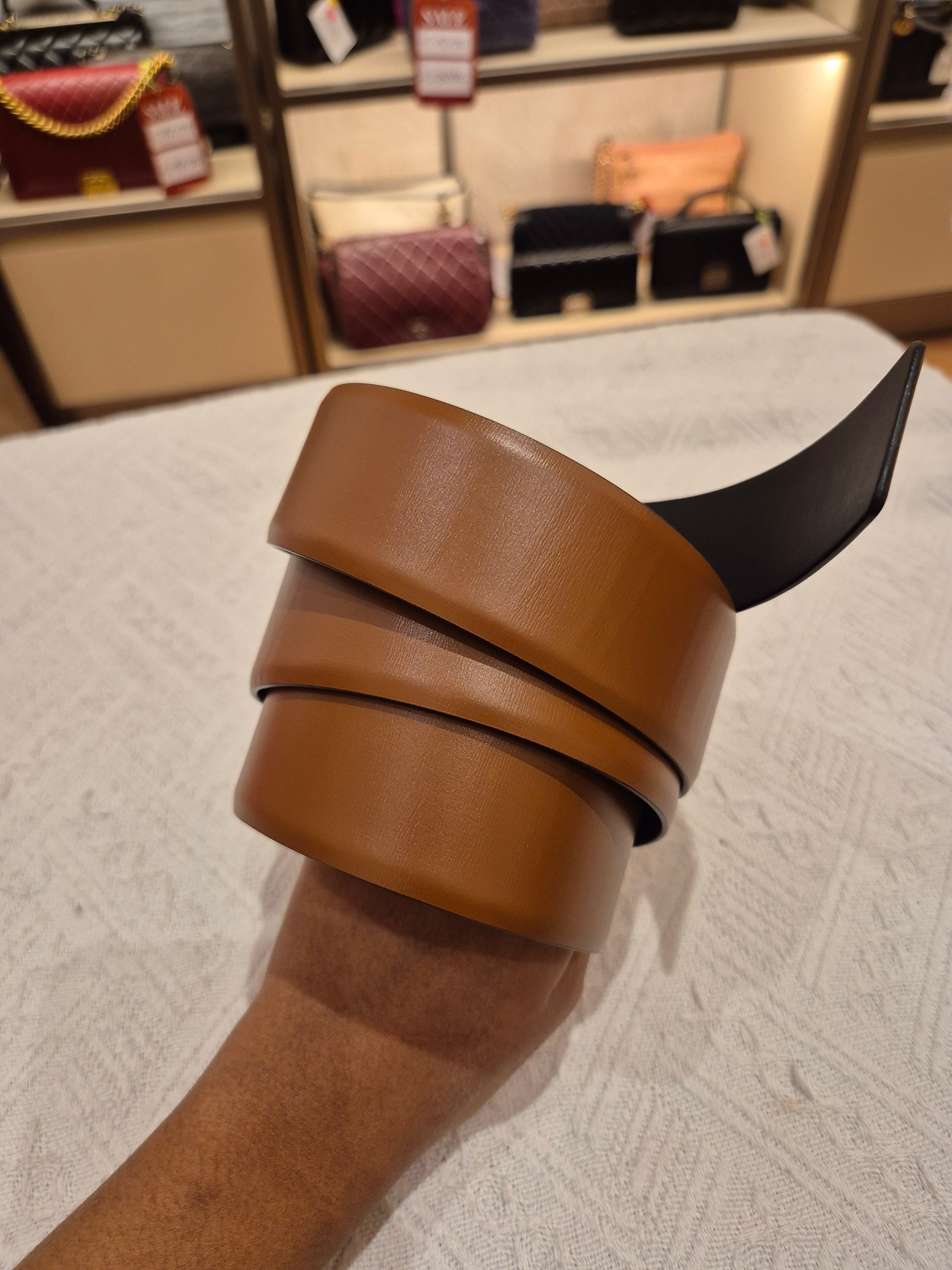 Valentino Belt V Logo