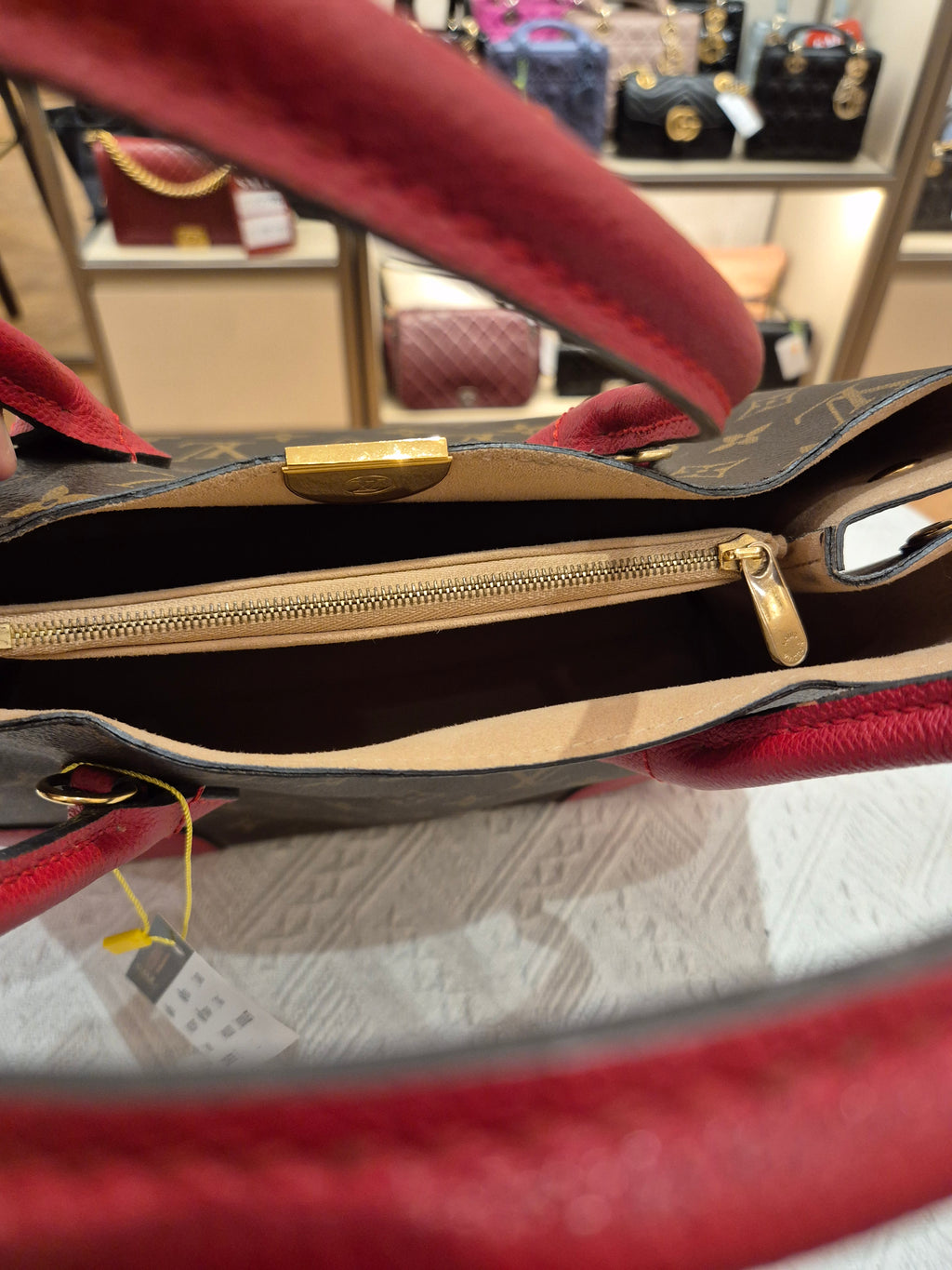 Louis Vuitton Flandrin Monogram Red