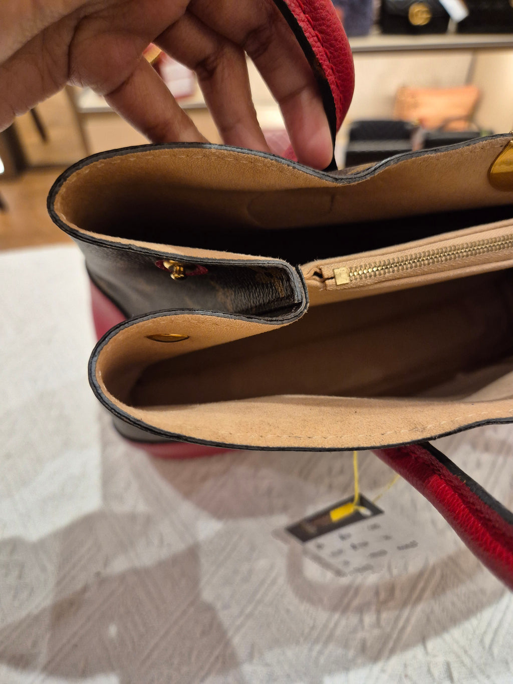 Louis Vuitton Flandrin Monogram Red