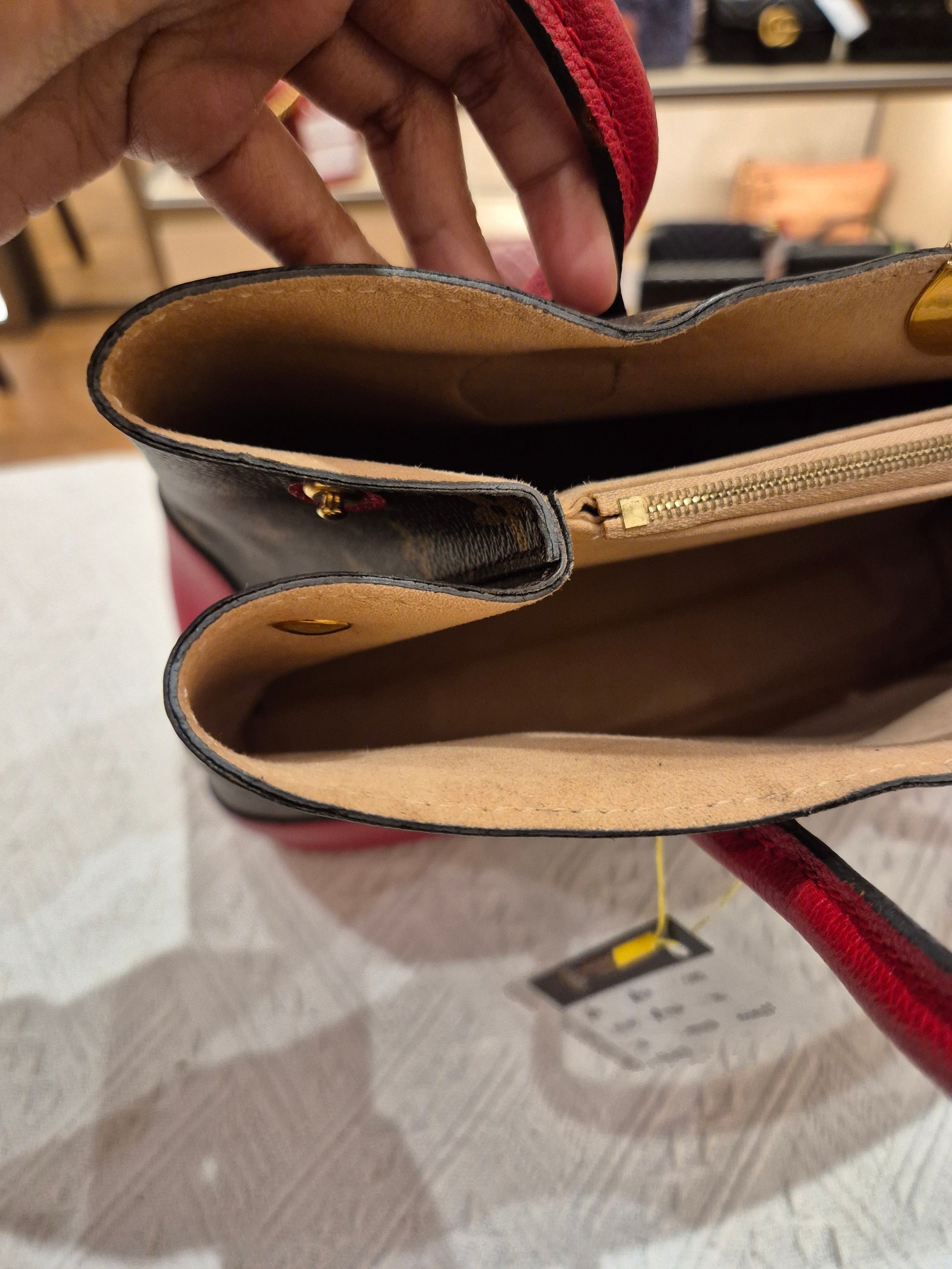 Louis Vuitton Flandrin Monogram Red