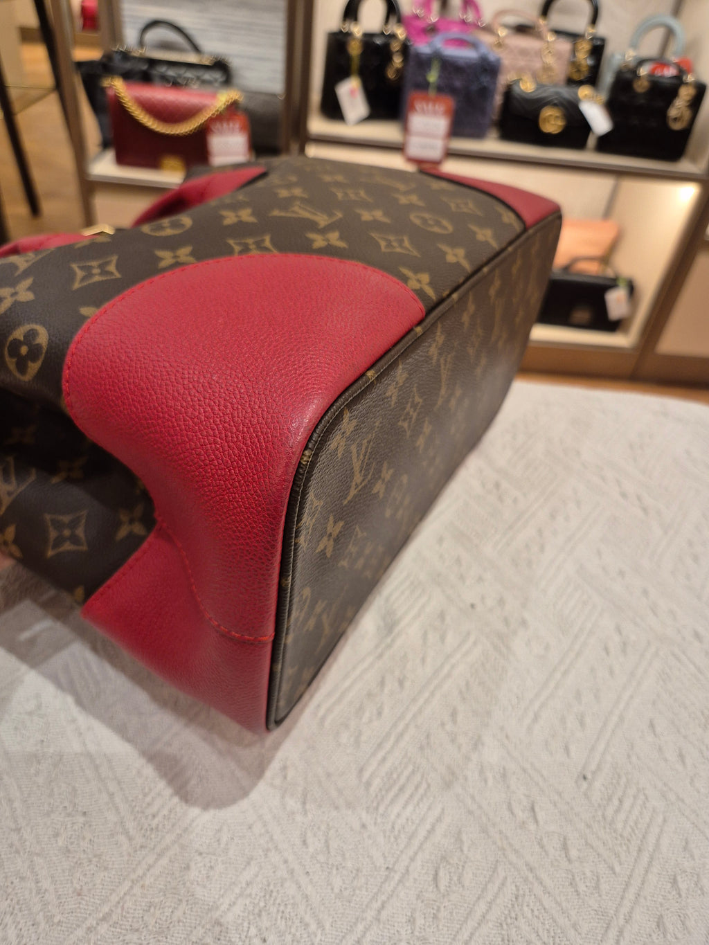 Louis Vuitton Flandrin Monogram Red