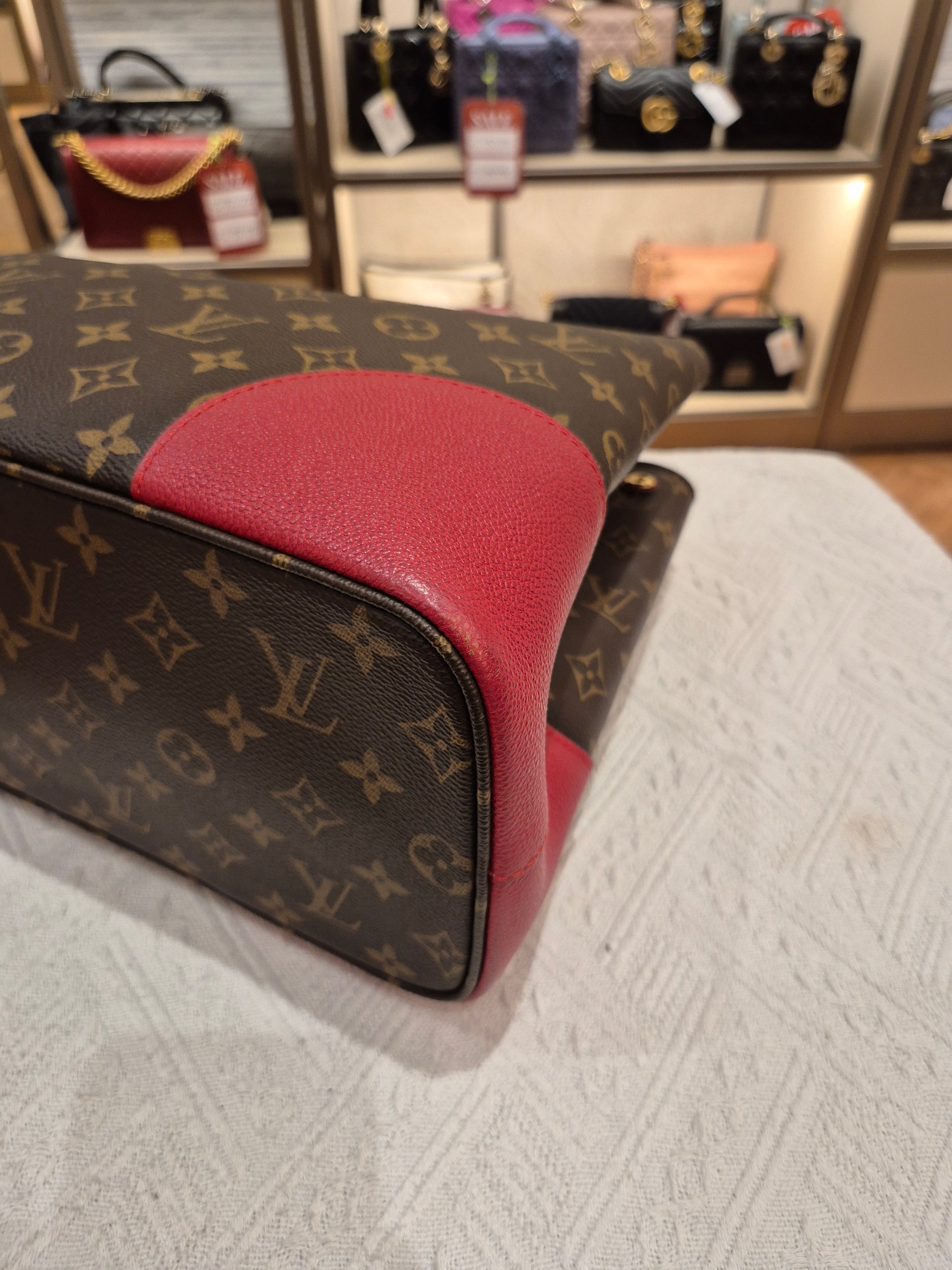 Louis Vuitton Flandrin Monogram Red