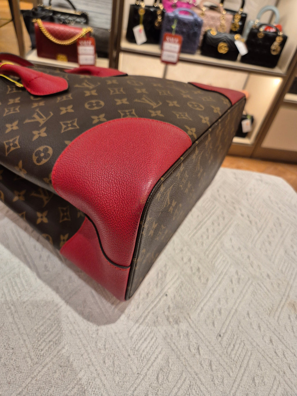 Louis Vuitton Flandrin Monogram Red