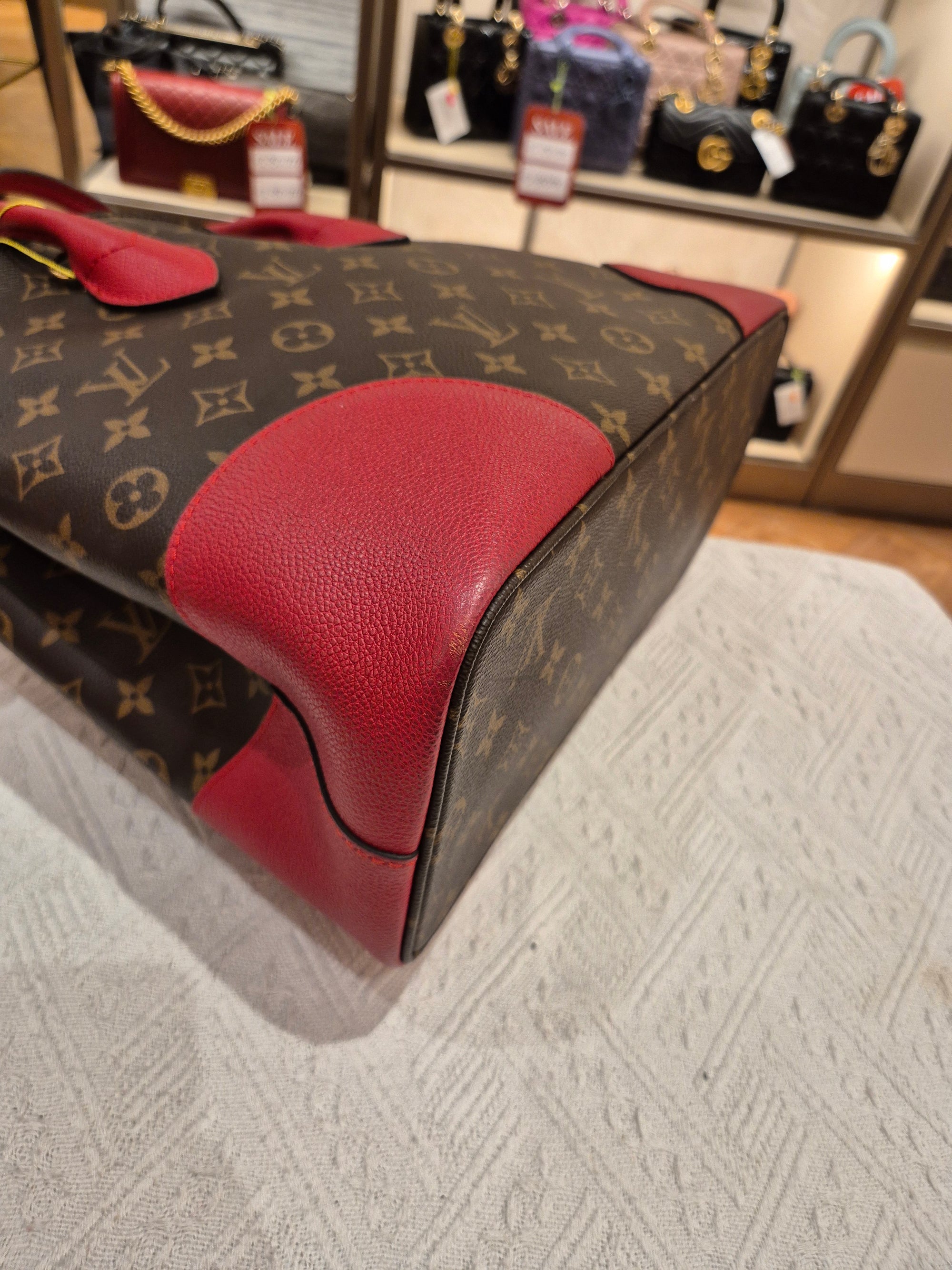 Louis Vuitton Flandrin Monogram Red