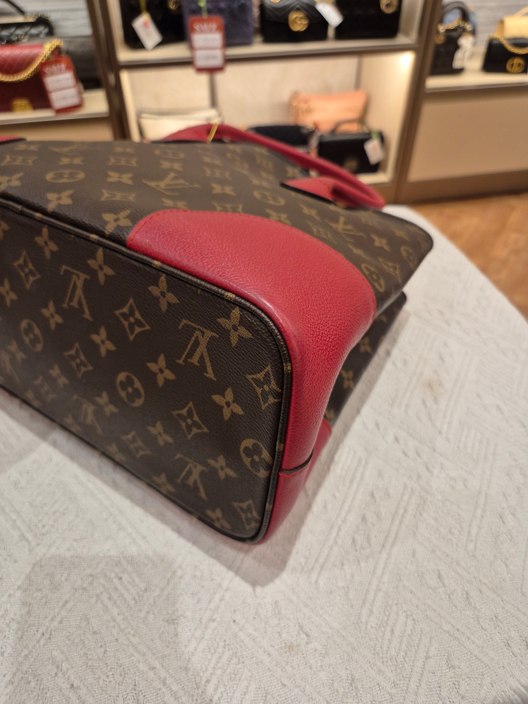 Louis Vuitton Flandrin Monogram Red