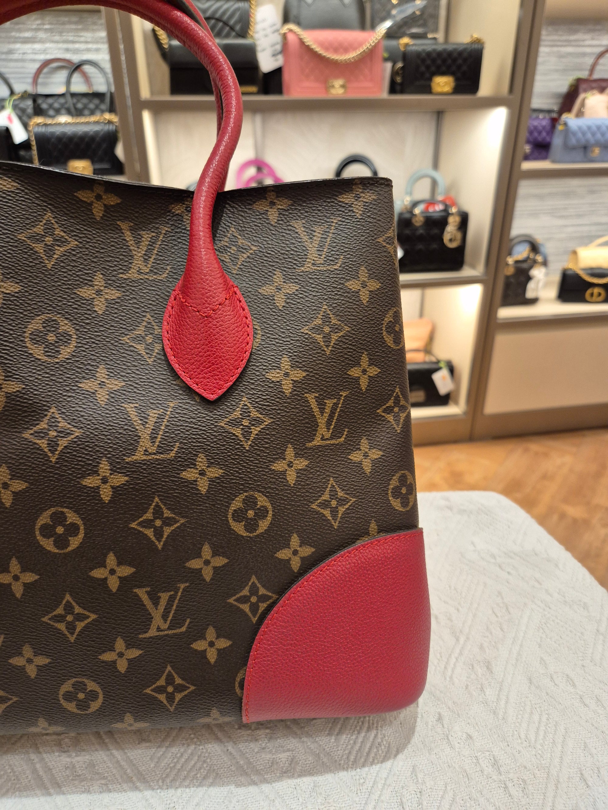 Louis Vuitton Flandrin Monogram Red