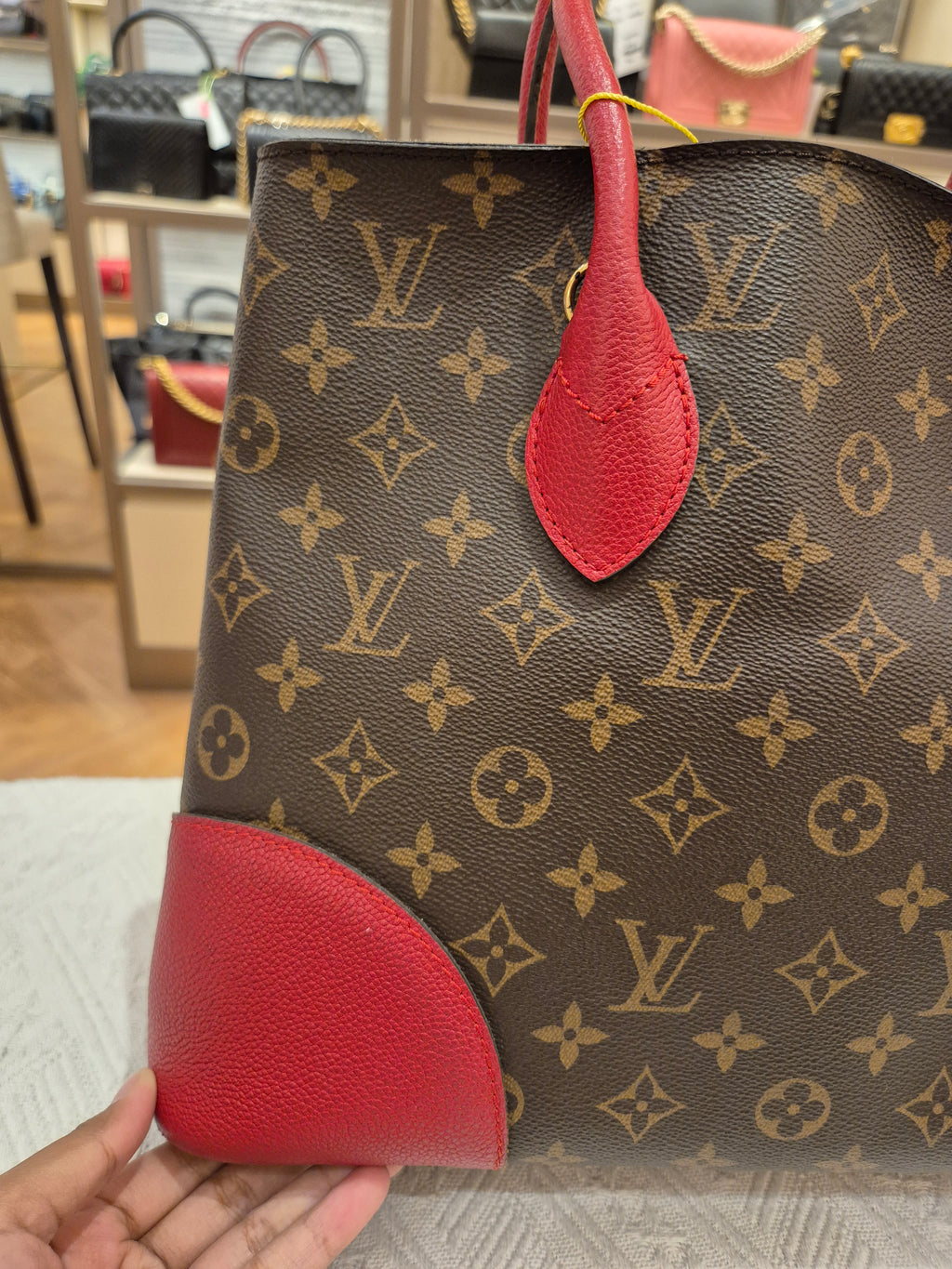 Louis Vuitton Flandrin Monogram Red