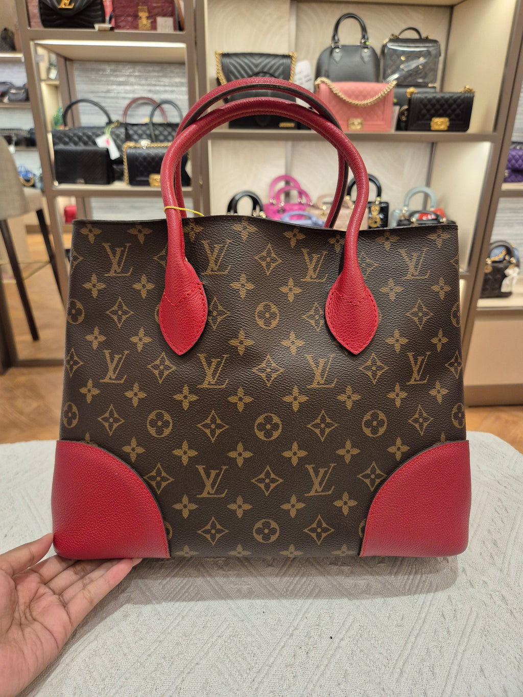 Louis Vuitton Flandrin Monogram Red