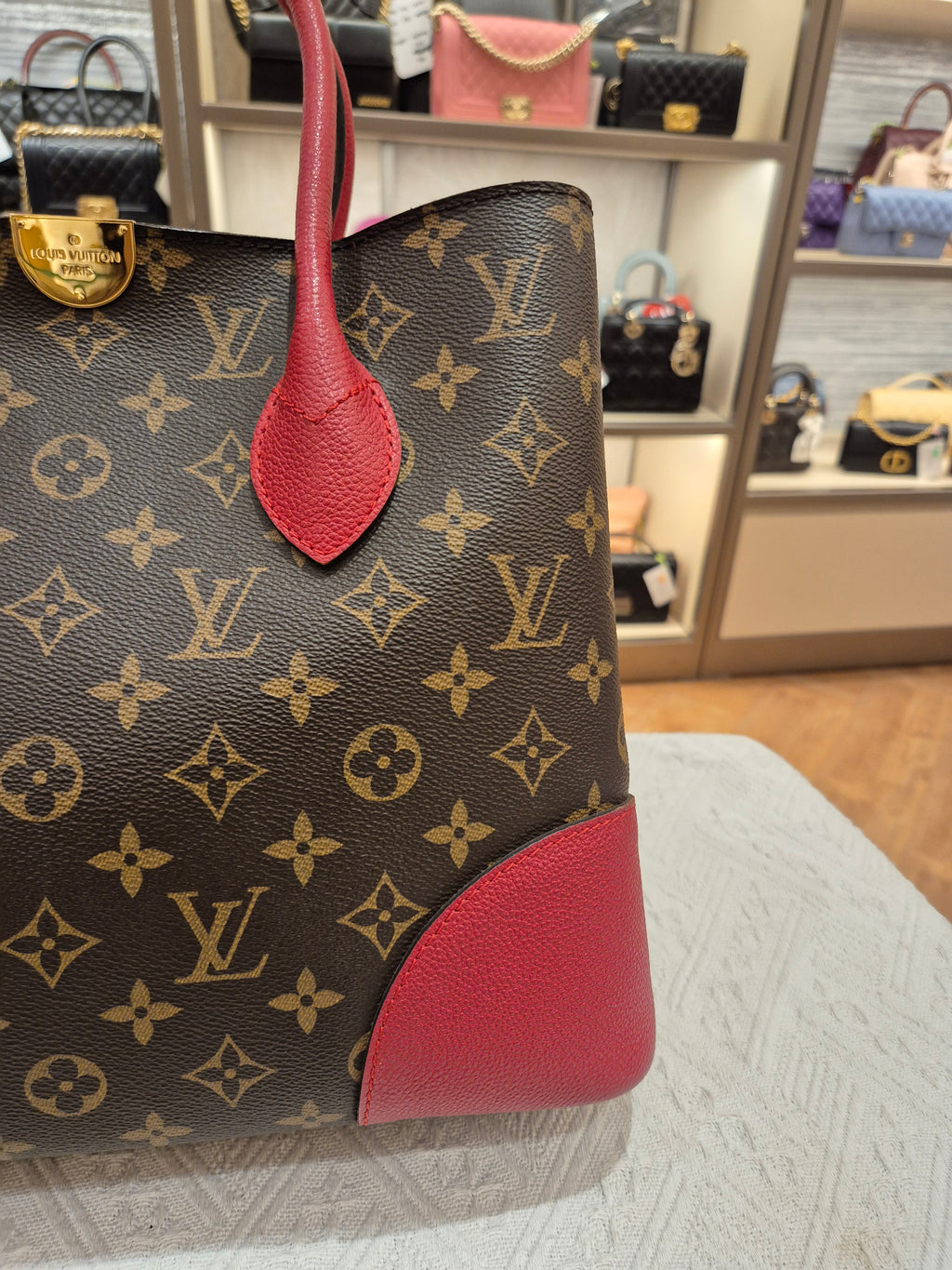 Louis Vuitton Flandrin Monogram Red