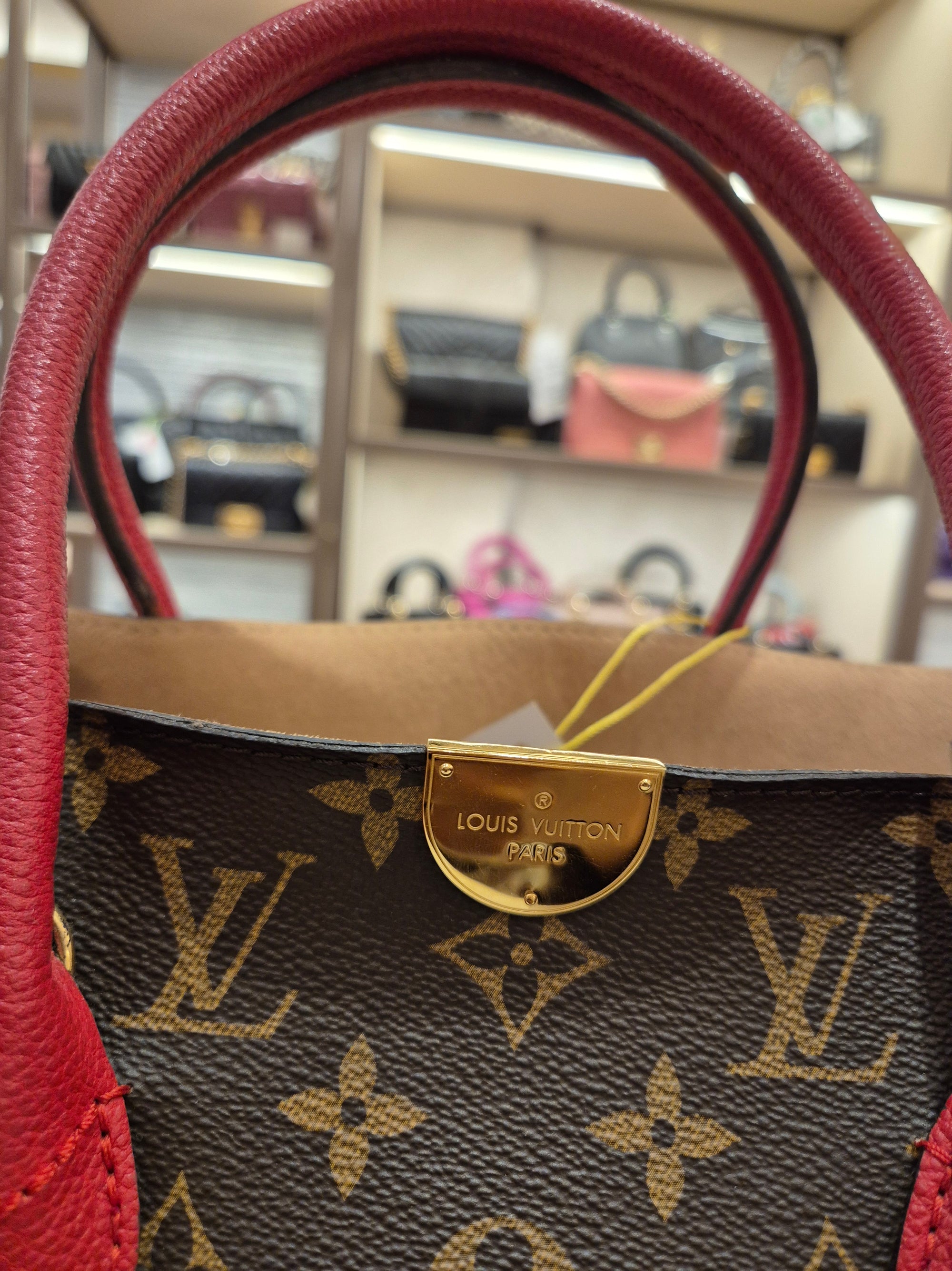 Louis Vuitton Flandrin Monogram Red