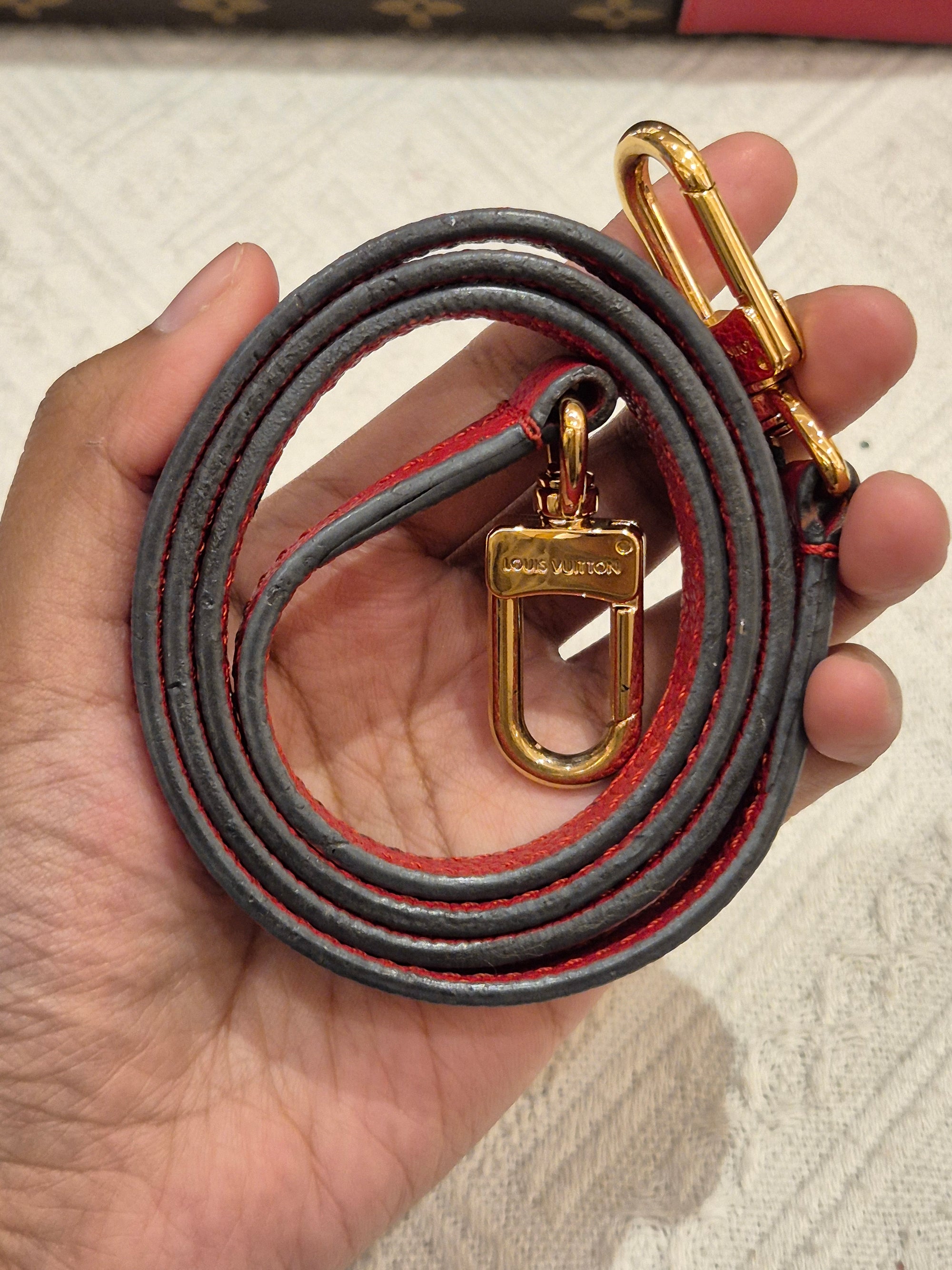 Louis Vuitton Flandrin Monogram Red