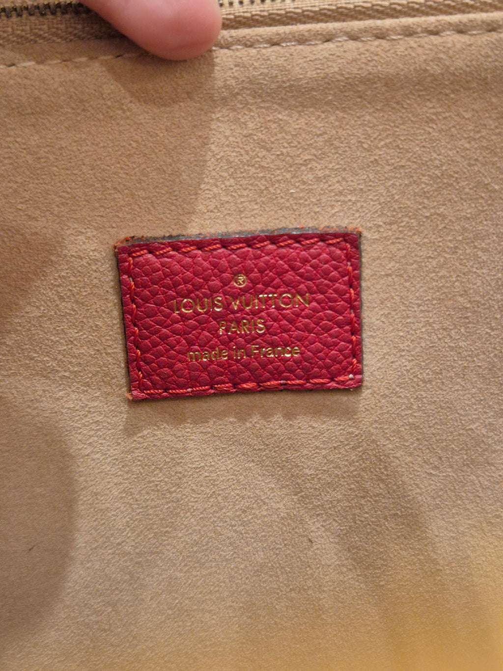 Louis Vuitton Flandrin Monogram Red