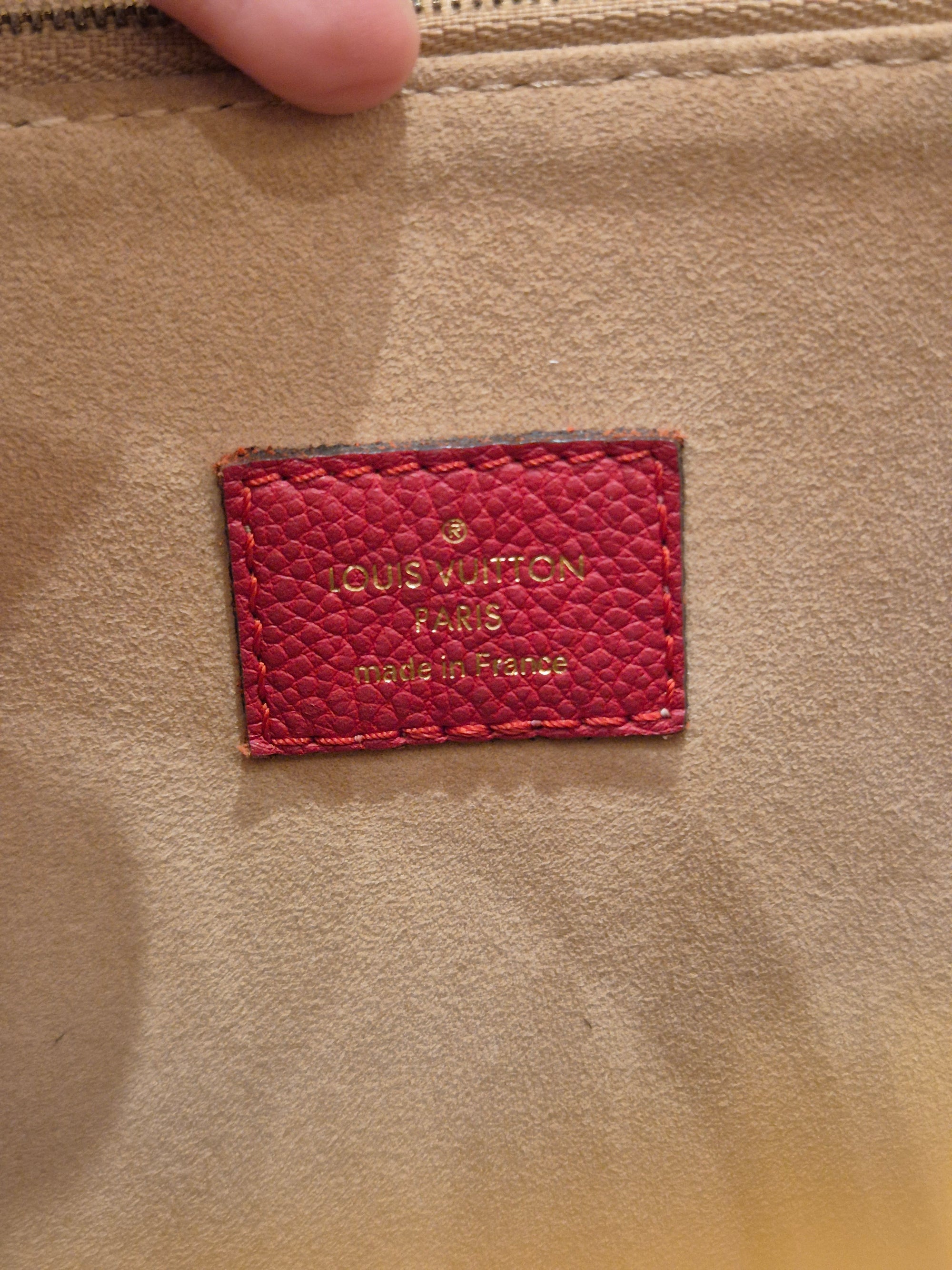 Louis Vuitton Flandrin Monogram Red