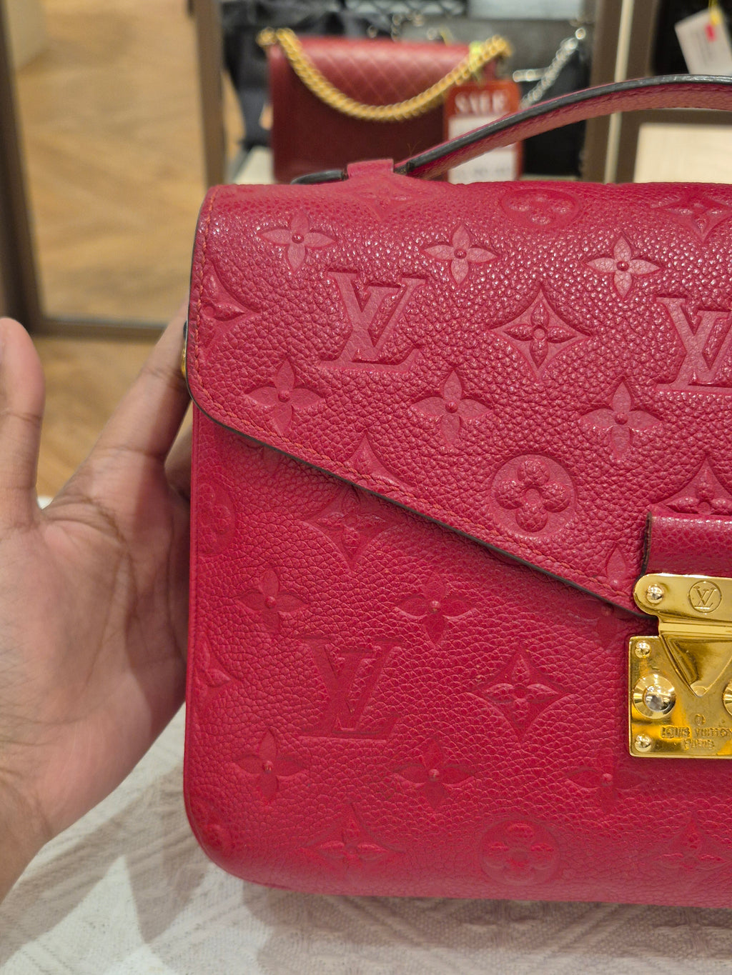 Louis Vuitton Metis Monogram Emprainte