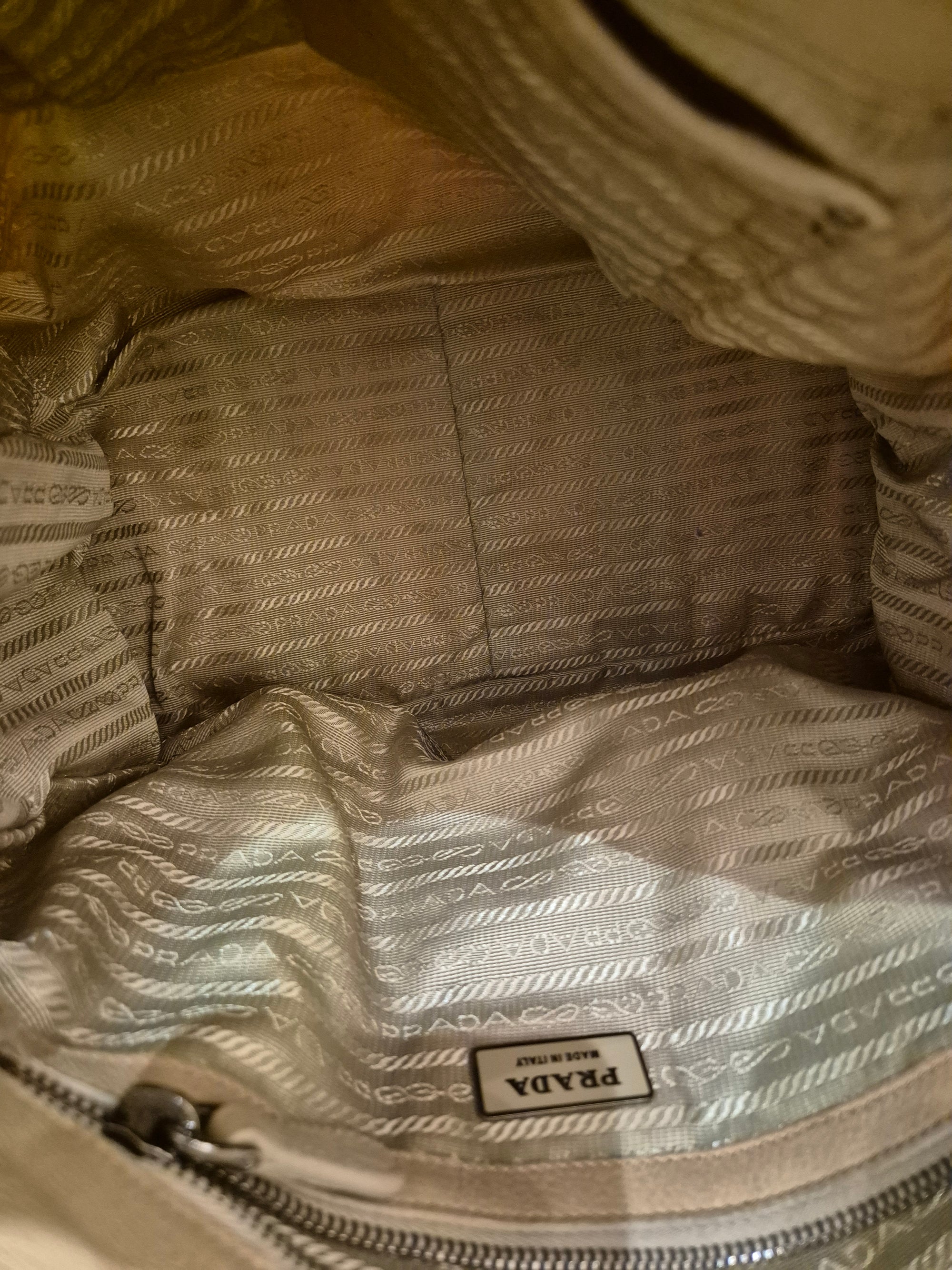 Prada Gaufree Ivory