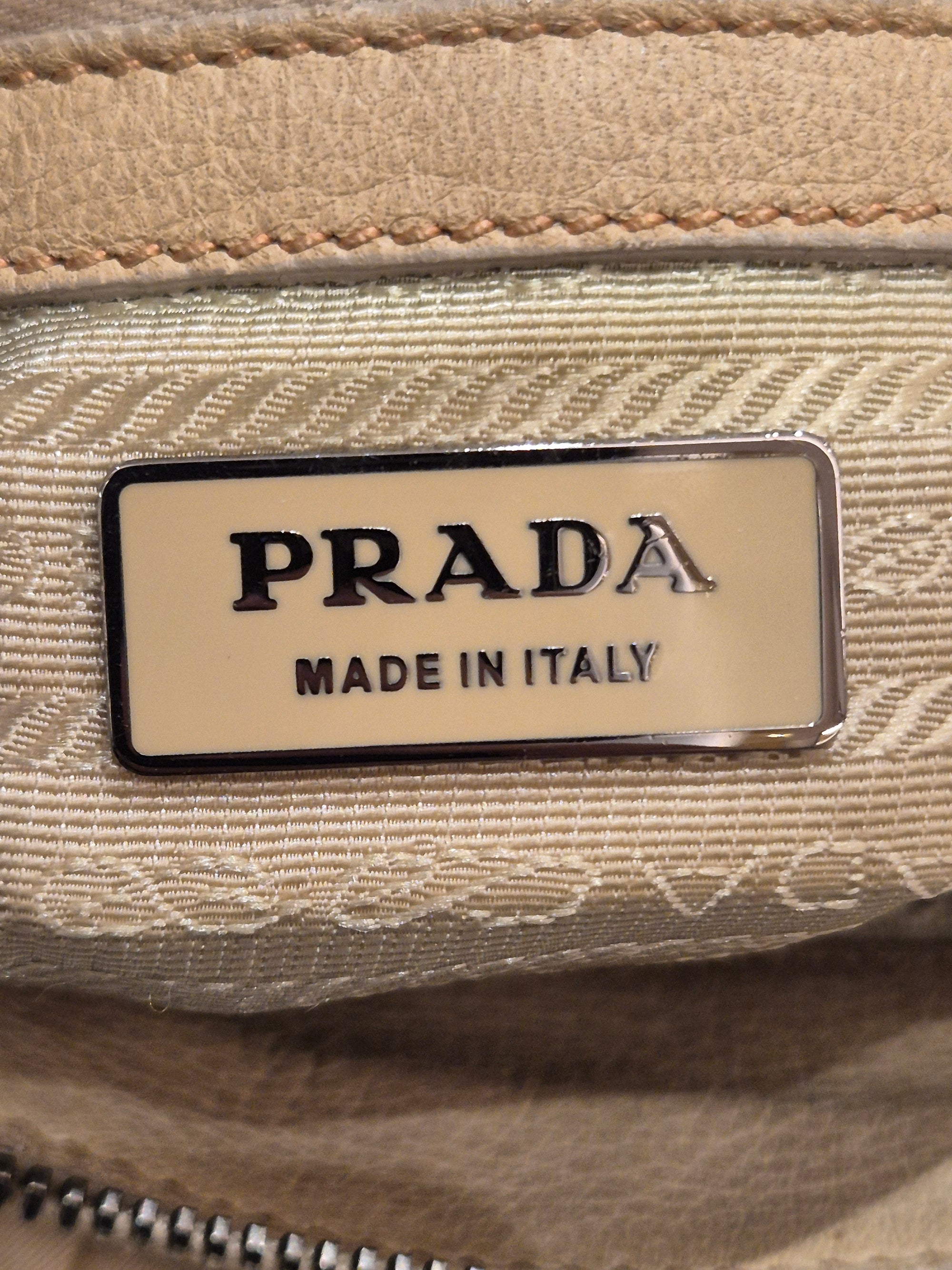 Prada Gaufree Ivory