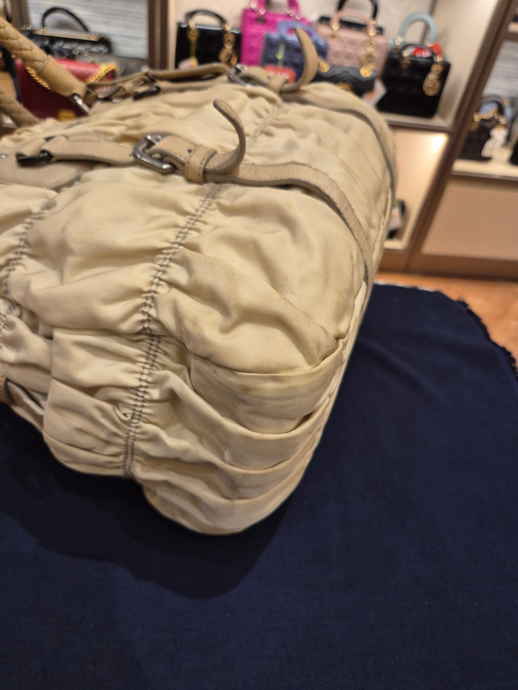 Prada Gaufree Ivory