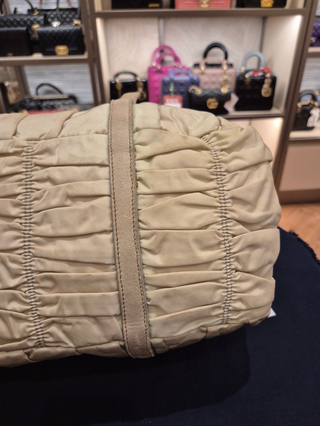 Prada Gaufree Ivory