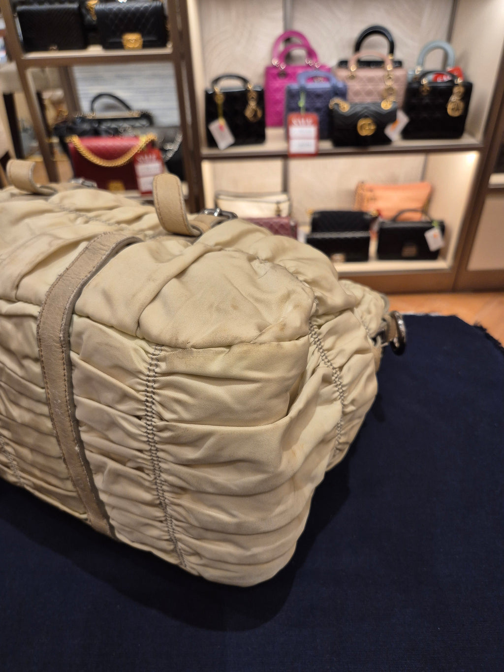Prada Gaufree Ivory