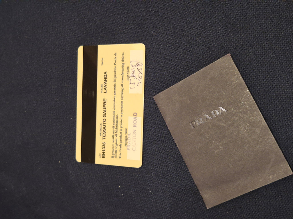Prada Gaufree Ivory