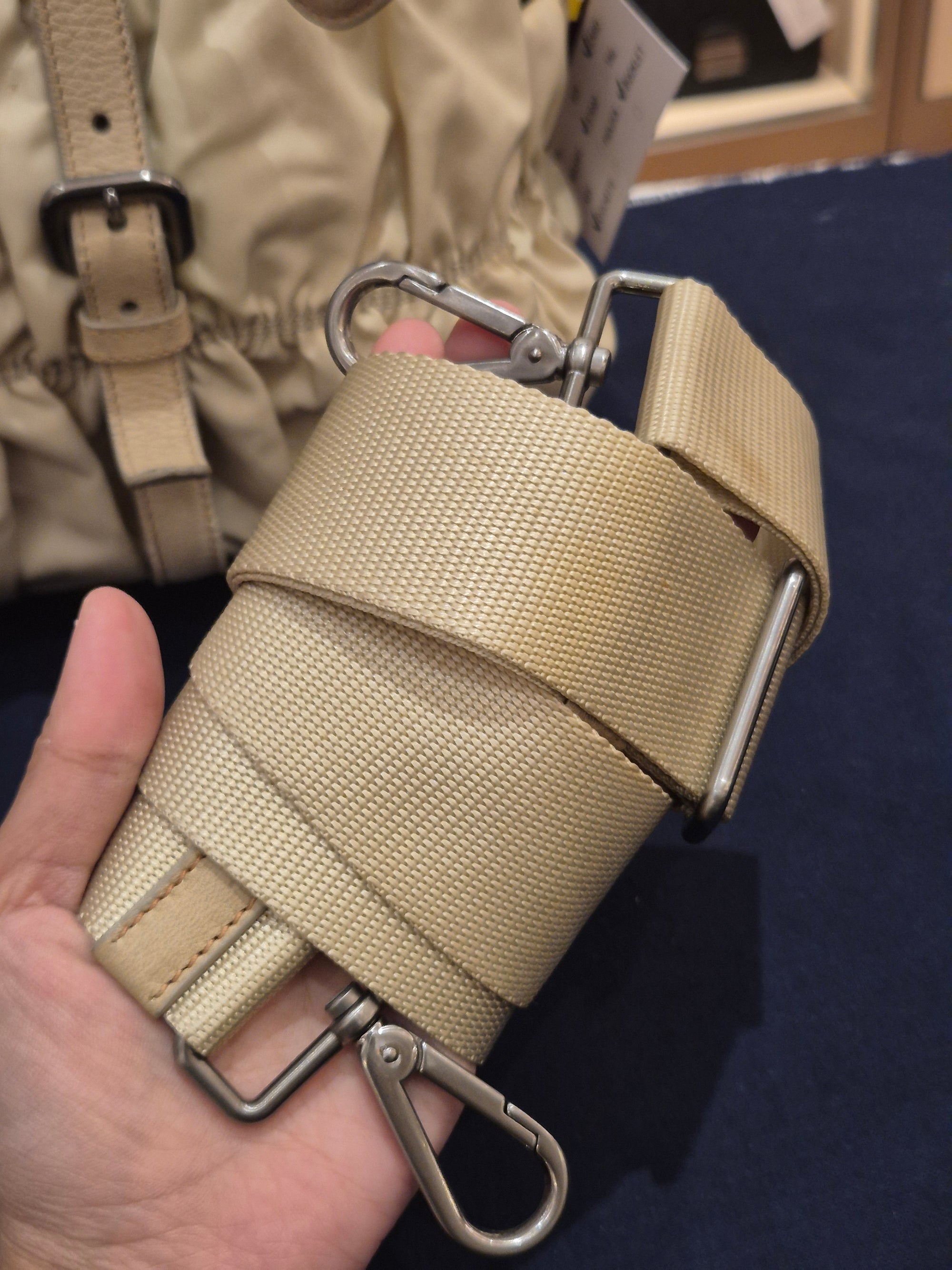 Prada Gaufree Ivory
