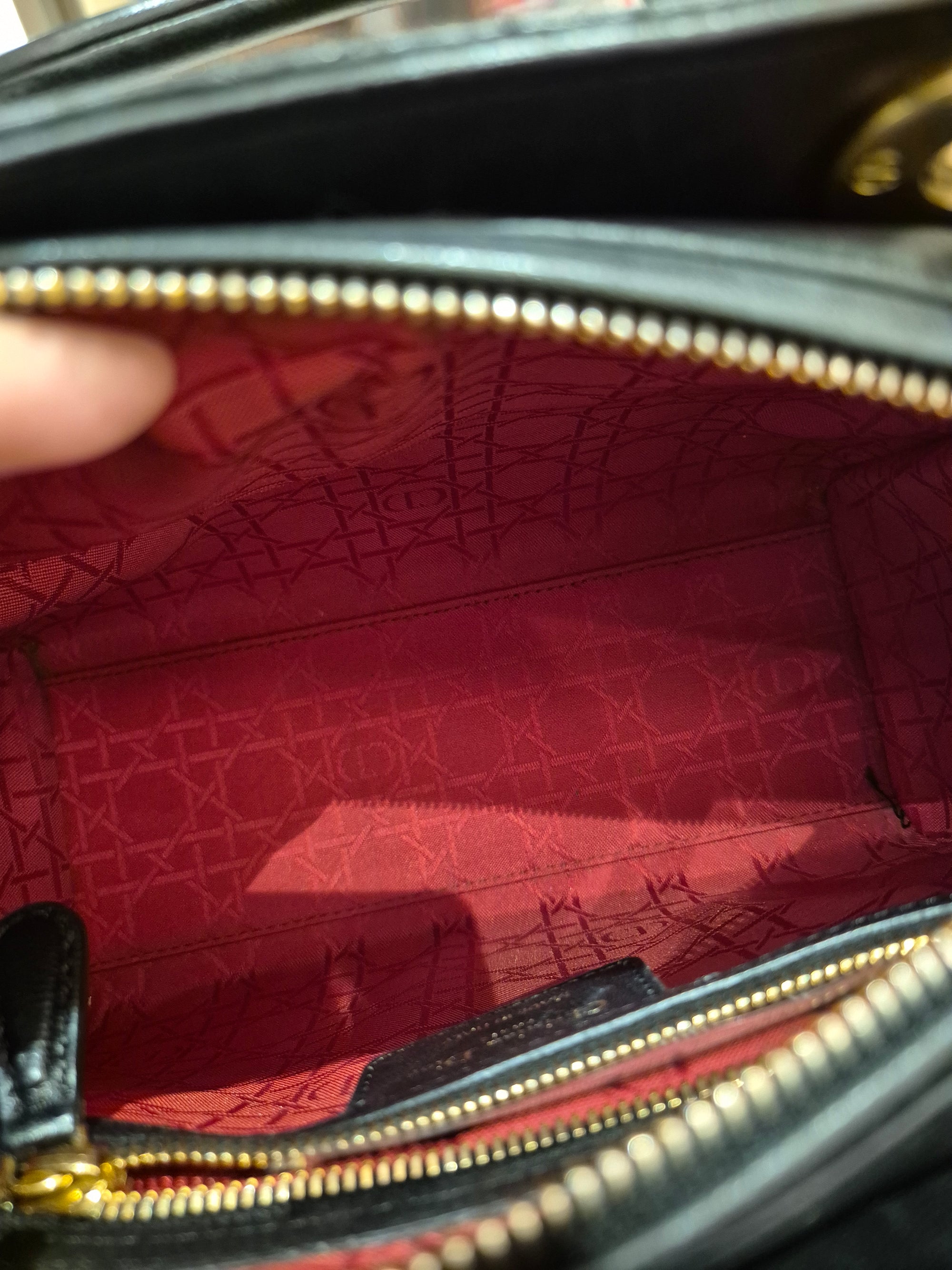Lady Dior Medium Black