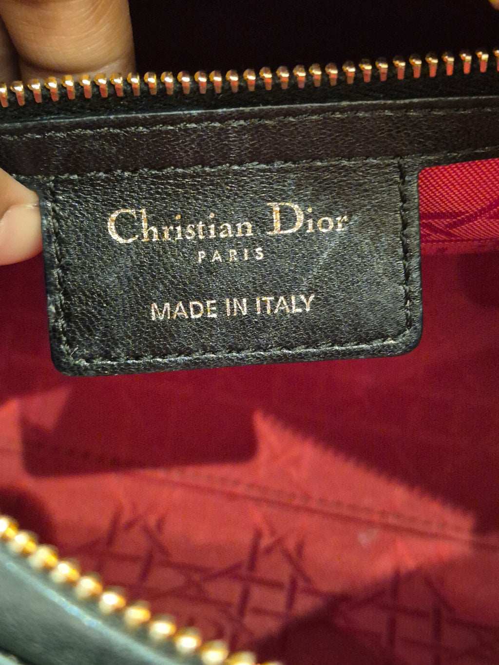 Lady Dior Medium Black
