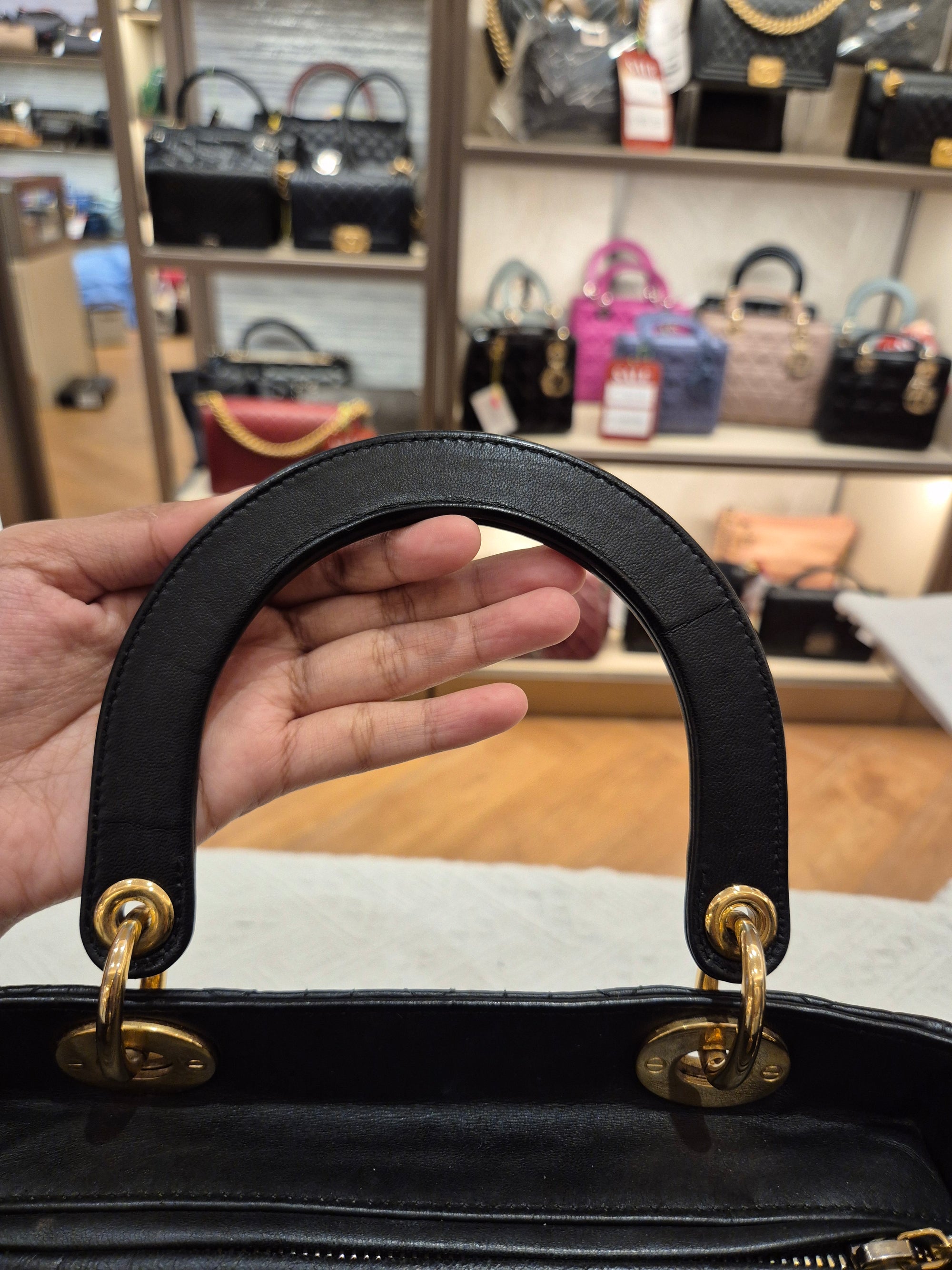 Lady Dior Medium Black