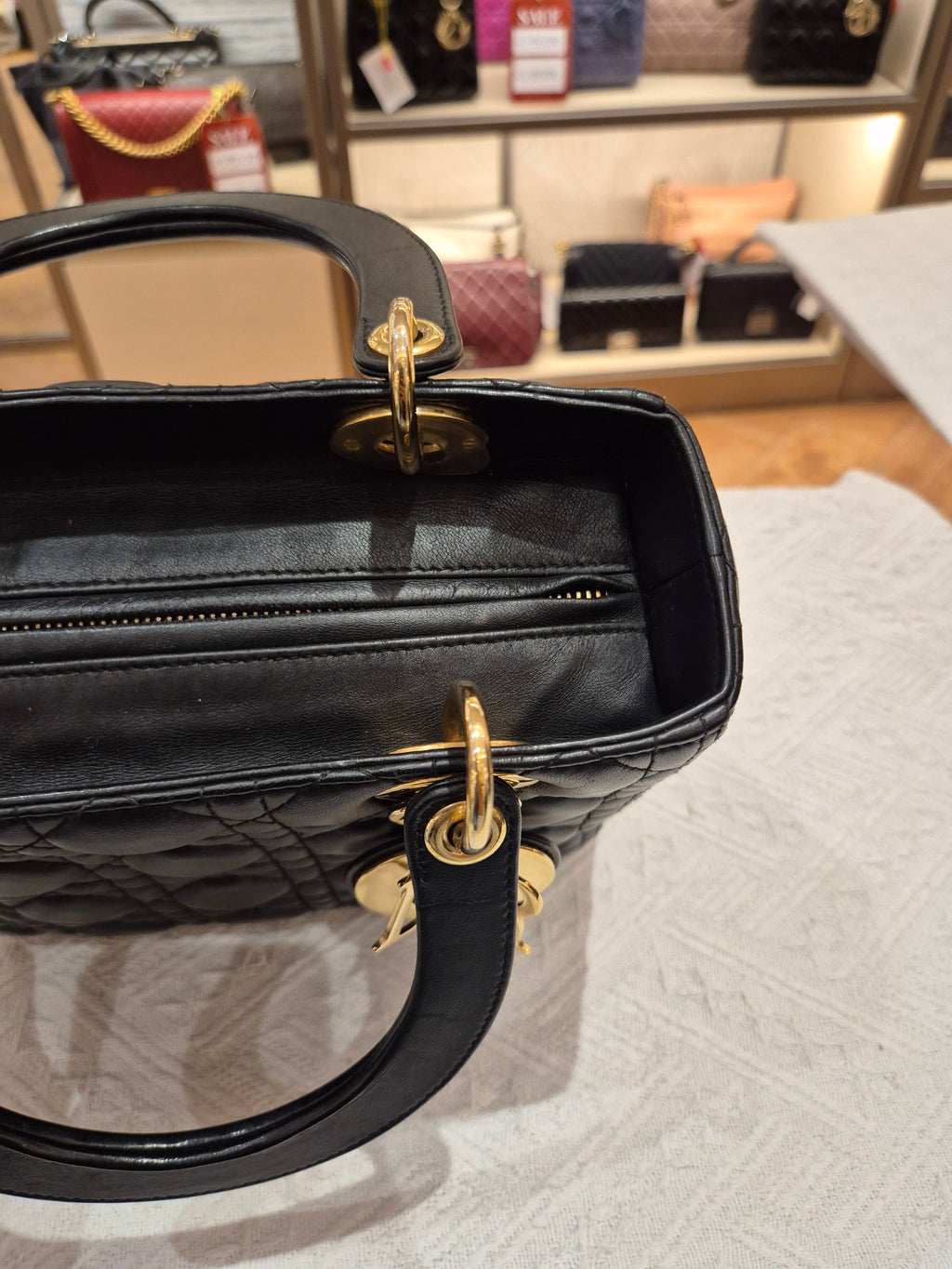 Lady Dior Medium Black