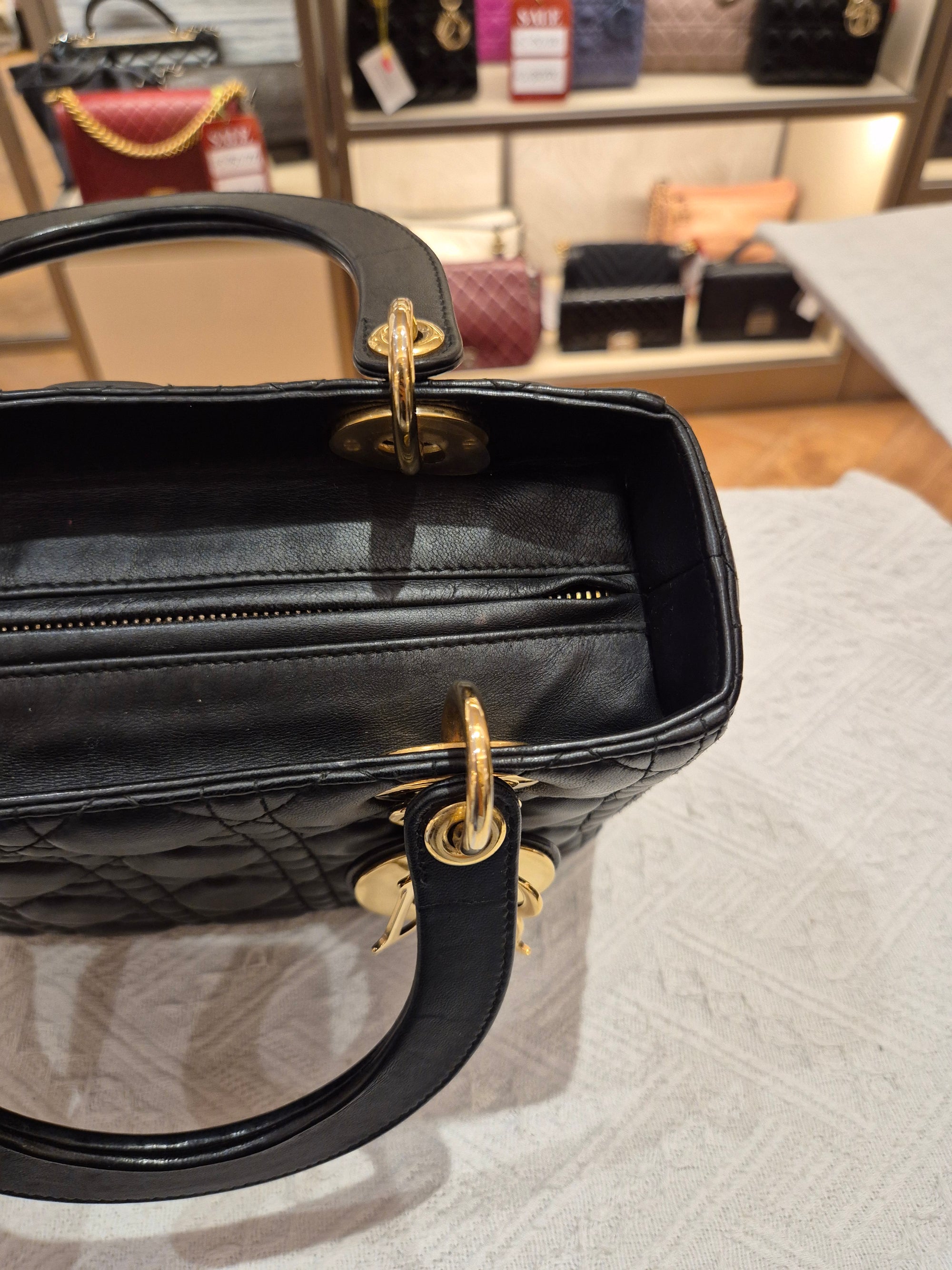 Lady Dior Medium Black
