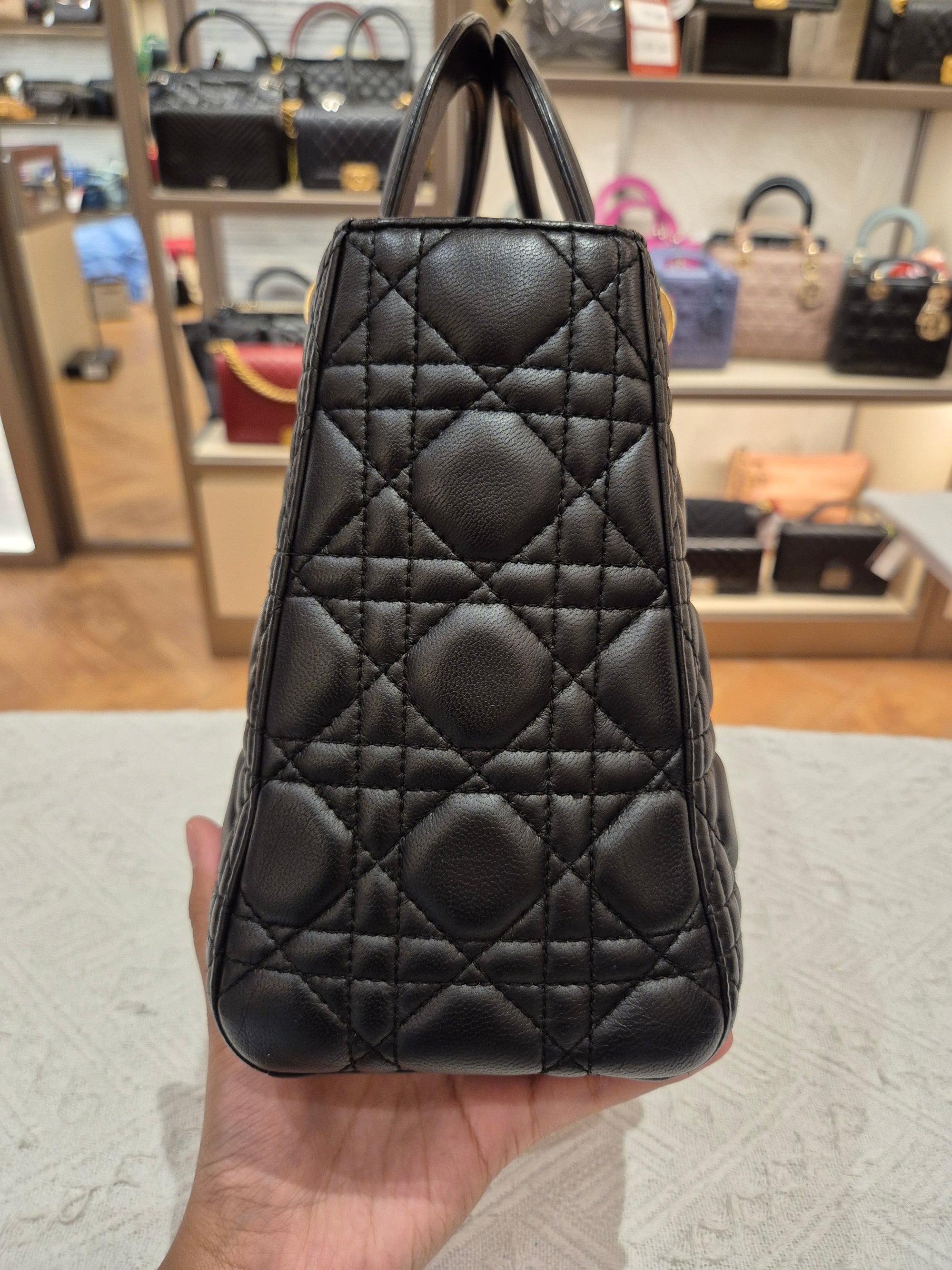 Lady Dior Medium Black