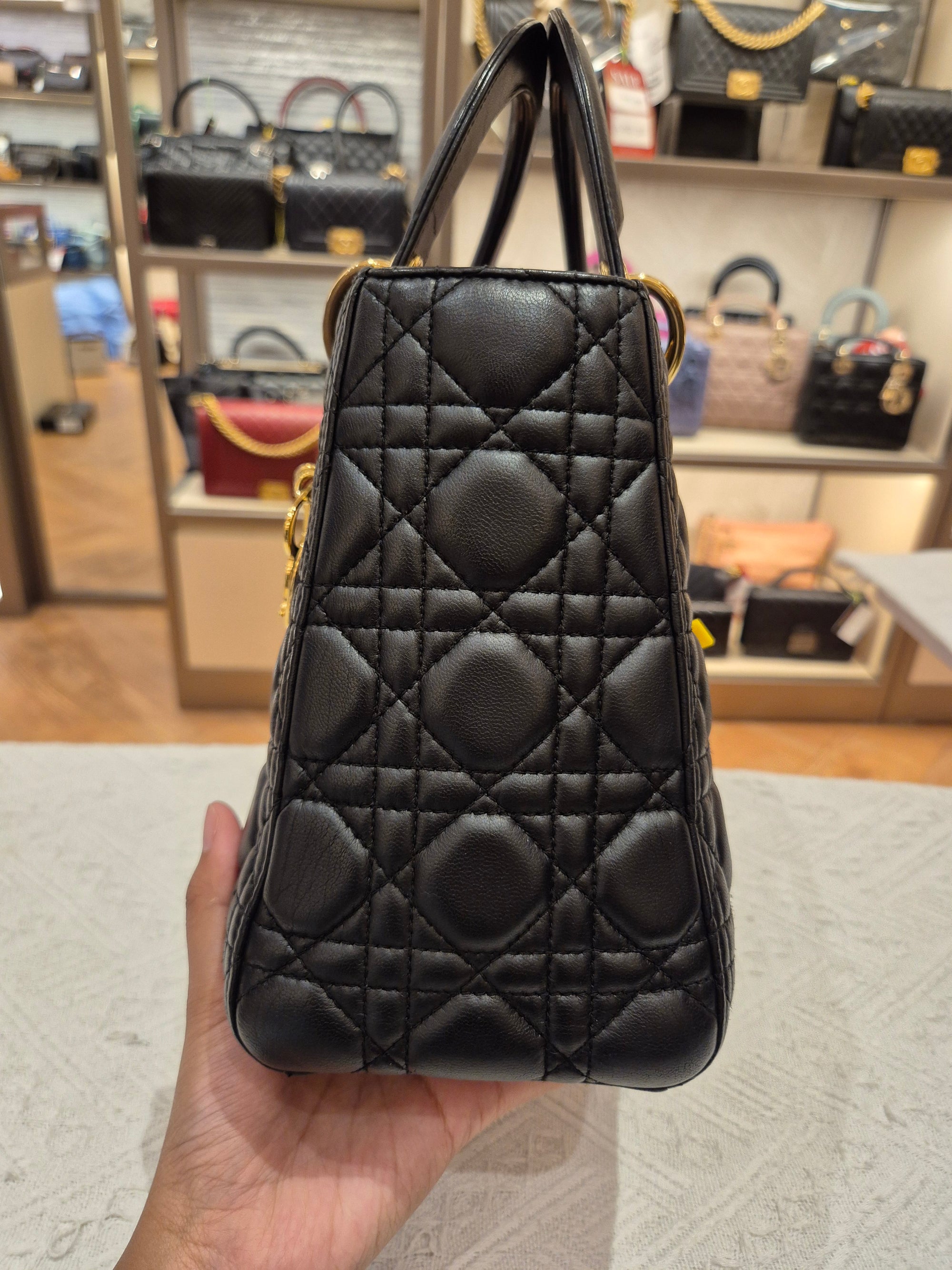 Lady Dior Medium Black