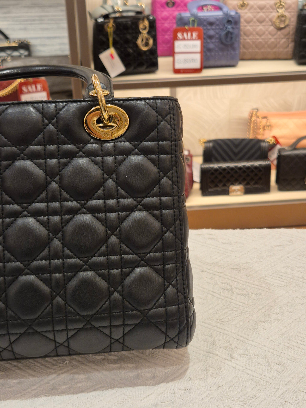 Lady Dior Medium Black