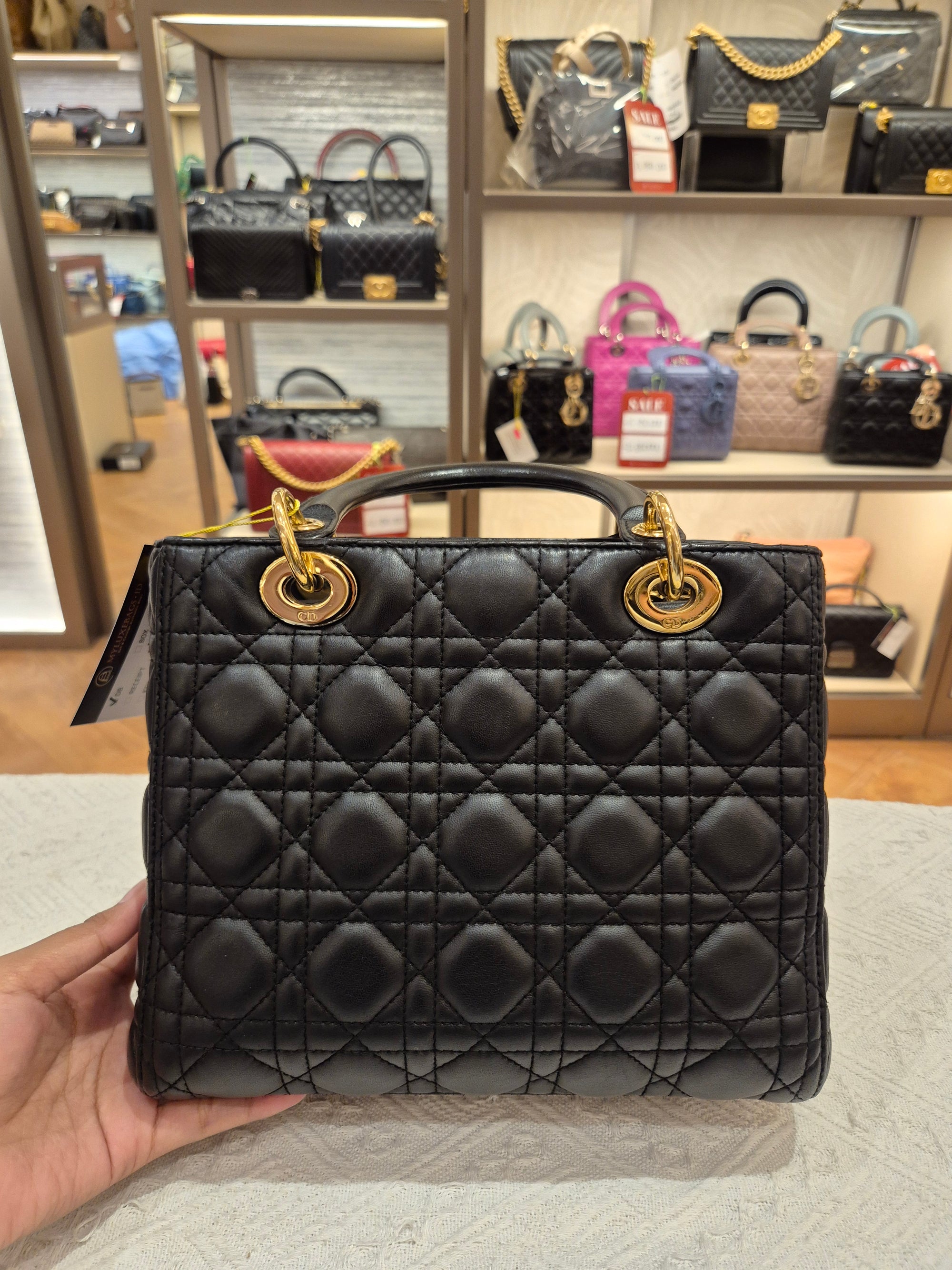 Lady Dior Medium Black