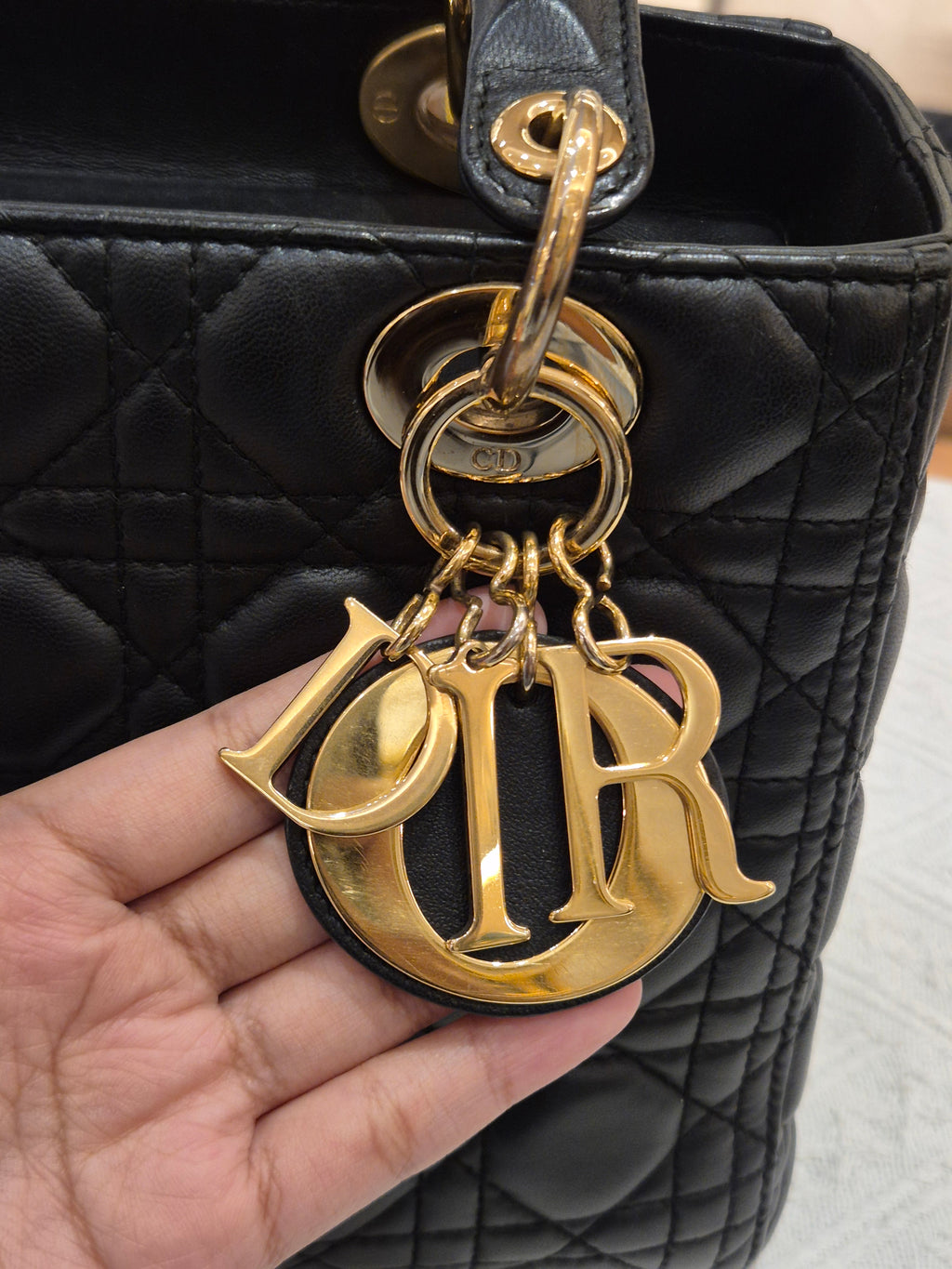 Lady Dior Medium Black