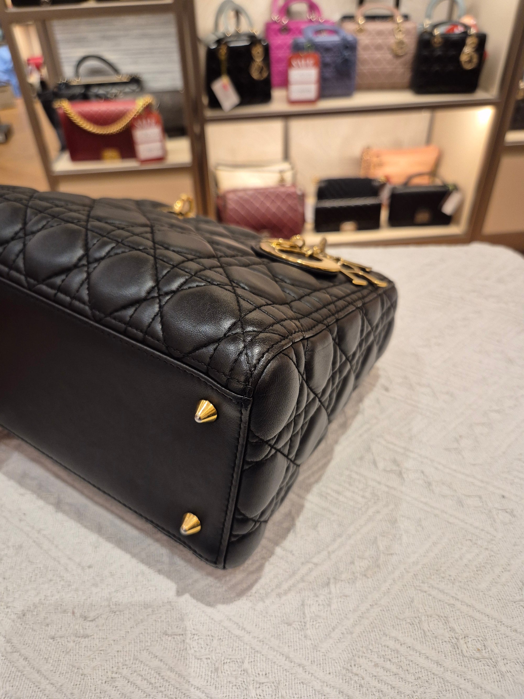 Lady Dior Medium Black