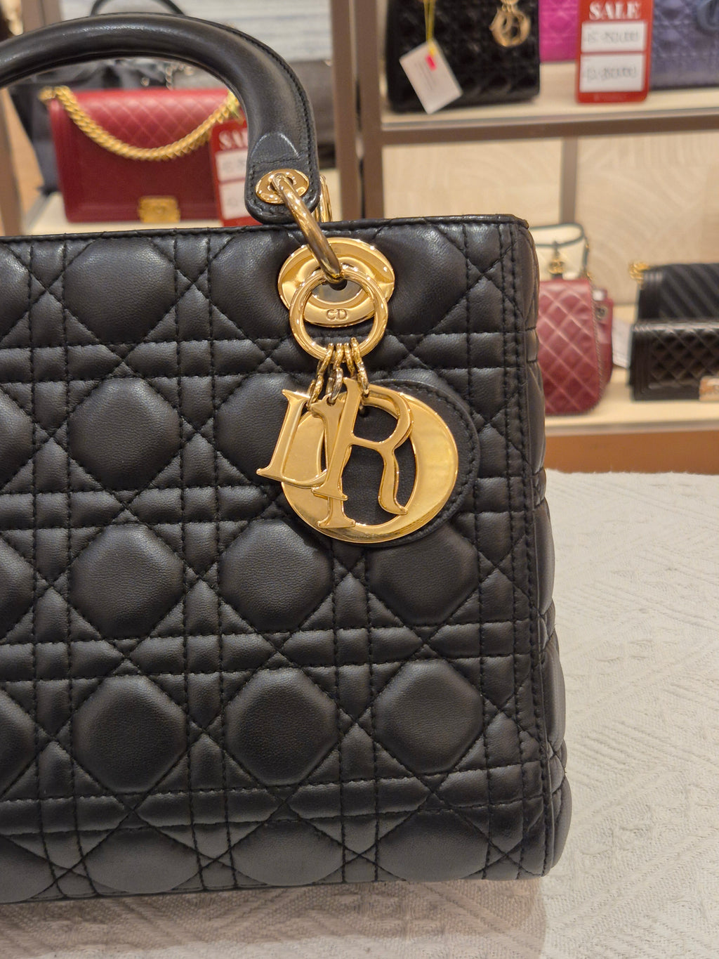 Lady Dior Medium Black