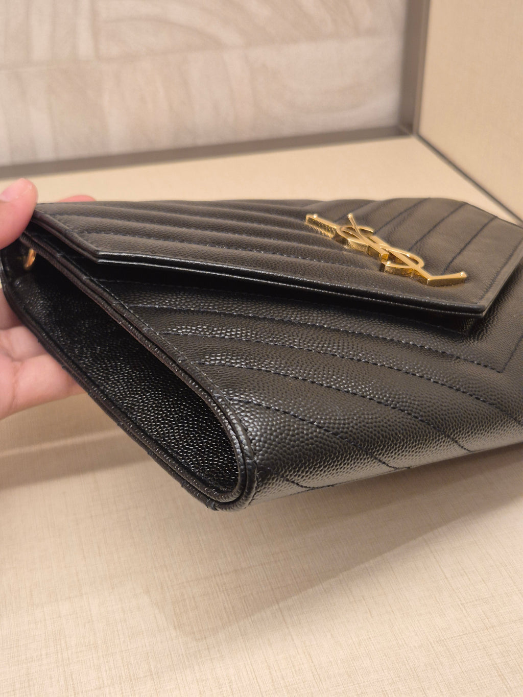 Saint Laurent Envelope Clutch