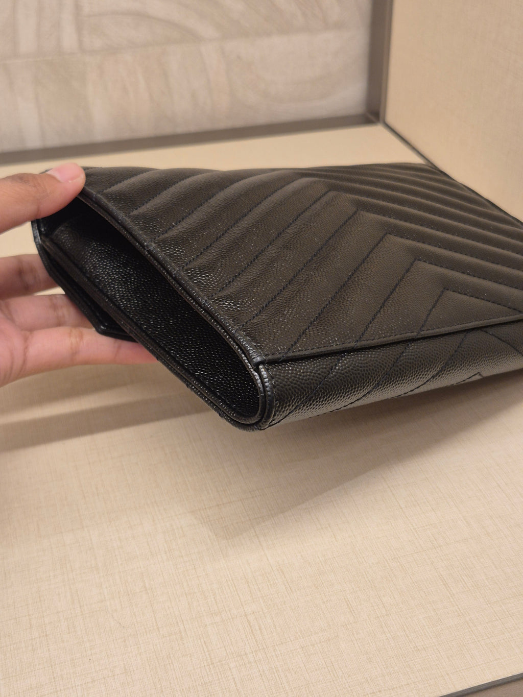 Saint Laurent Envelope Clutch
